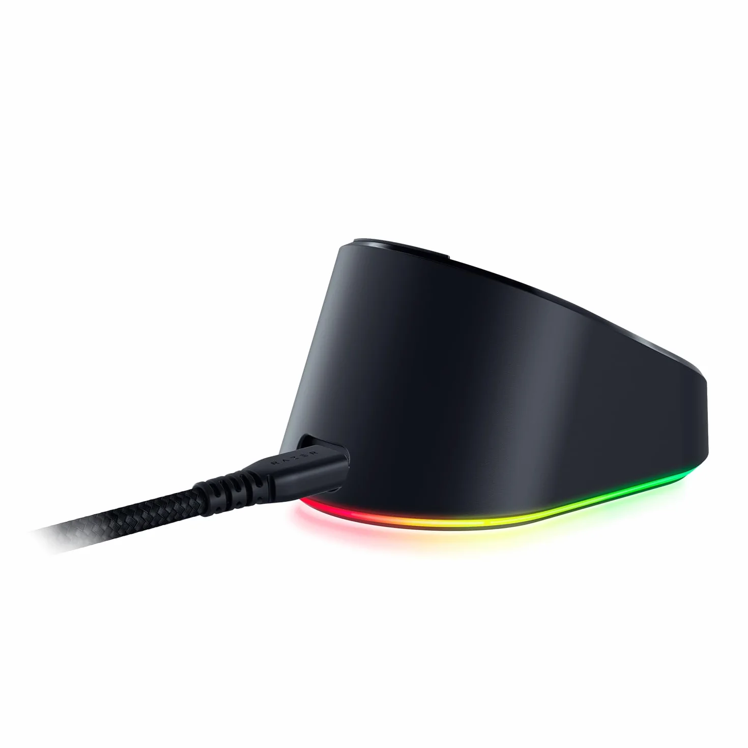 Razer Stacja dokująca do myszy i krążek ładujący – magnetyczna bezprzewodowa stacja ładująca i moduł ładujący dla kompatybilnych myszy (magnetyczna stacja dokująca ze statusem ładowania oświetlenie