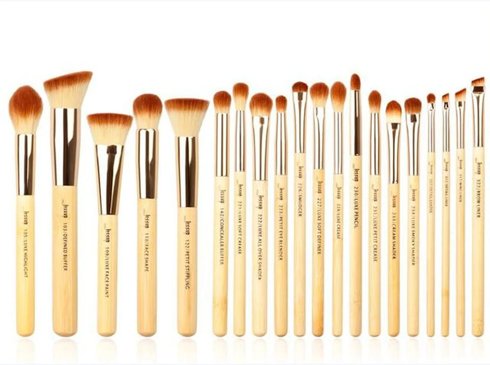 Pędzle do makijażu Profesjonalny zestaw pędzli do makijażu podkład luźny puder cień do powiek eyeliner mieszane pędzle do makijażu 6-25 szt. Zestaw pędzli do makijażu (rozmiar: Stany Zjednoczone)