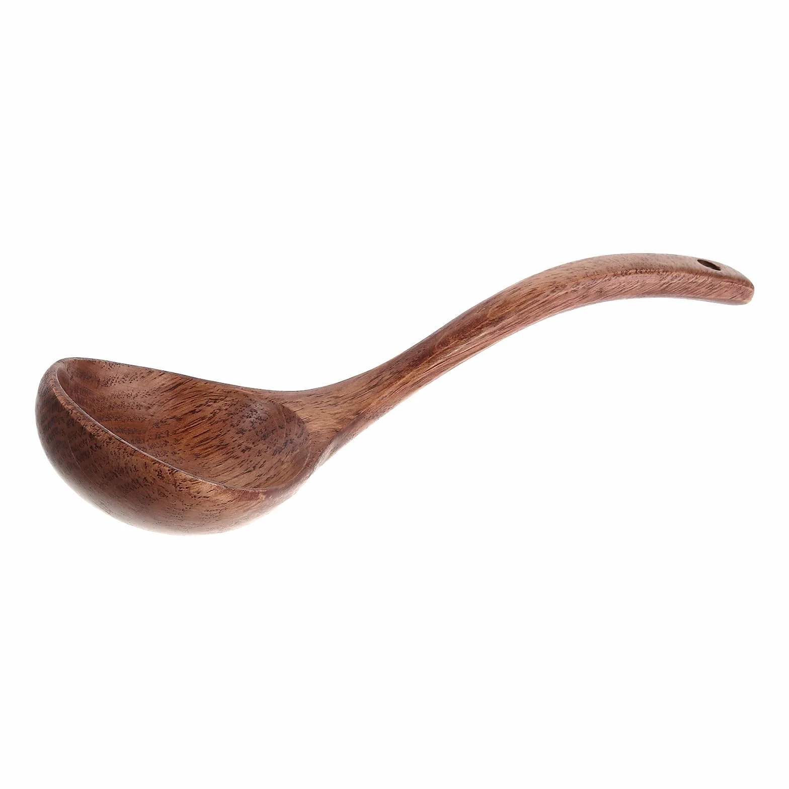 3 szt. drewniana chochla do zupy z długim uchwytem, łyżki do zupy z naturalnego drewna, chochla, do sosów, drewniana chochla, akcesoria kuchenne, przybory kuchenne