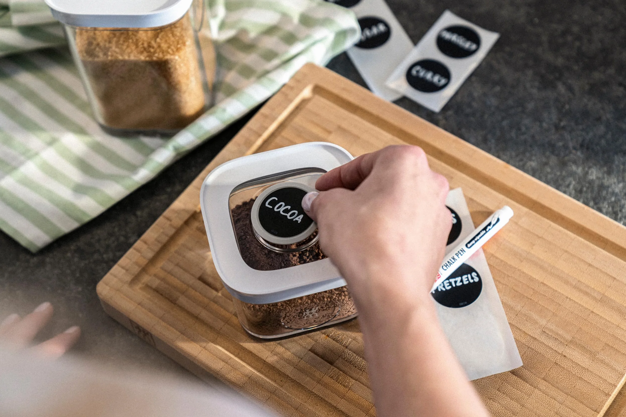 Zwilling Zestaw CUBE XS 3-szt. przezroczysty-biały Grey Line