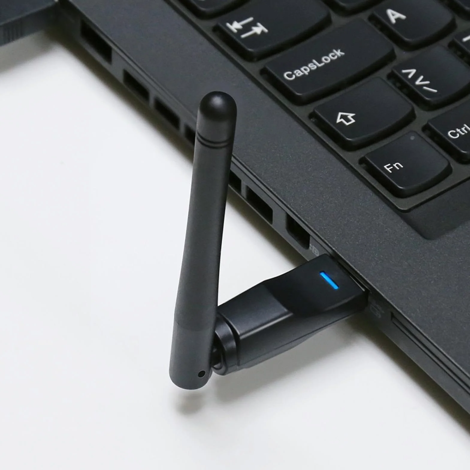 Adapter Wi-Fi, Wi-Fi USB,Bezprzewodowy adapter Wi-Fi - Adapter do komputera stacjonarnego, adapter sieci bezprzewodowej, klucz WiFi z anten? du?ym wzmocnieniu do laptopa