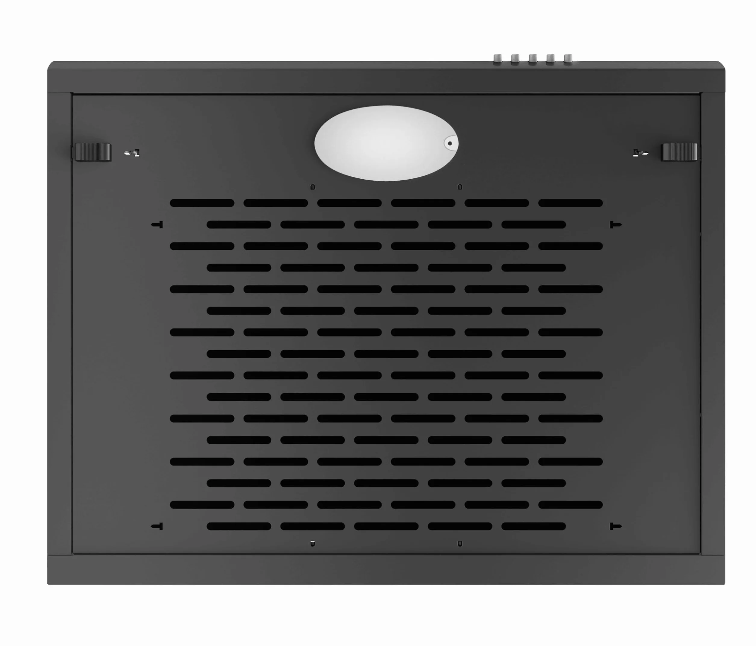 PKM UBH5000SX okap kuchenny 60 cm czarny z LED do zabudowy