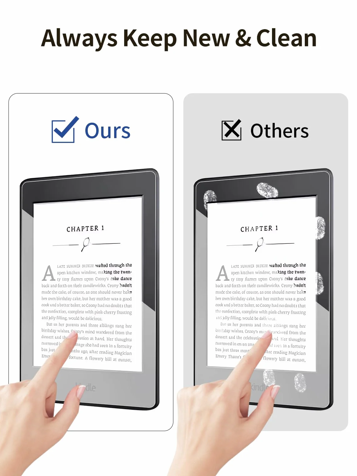 Ochraniacz ekranu do zupełnie nowego Kindle Paperwhite 17.8 cm (wersja 2024 12 generacji) i Colorsoft Signature Edition 2024, wysoka przepuszczalność światła, osłona folii ze szkła hartowanego,