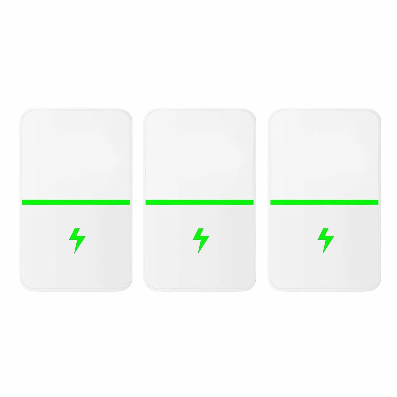 3 szt. Urządzenie Oszczędzające energię, Urządzenie Oszczędzające energię Stop Watt Oszczędzanie Energii Skrzynka Oszczędzania Energii Urządzenie Oszczędzające (Wtyczka UE