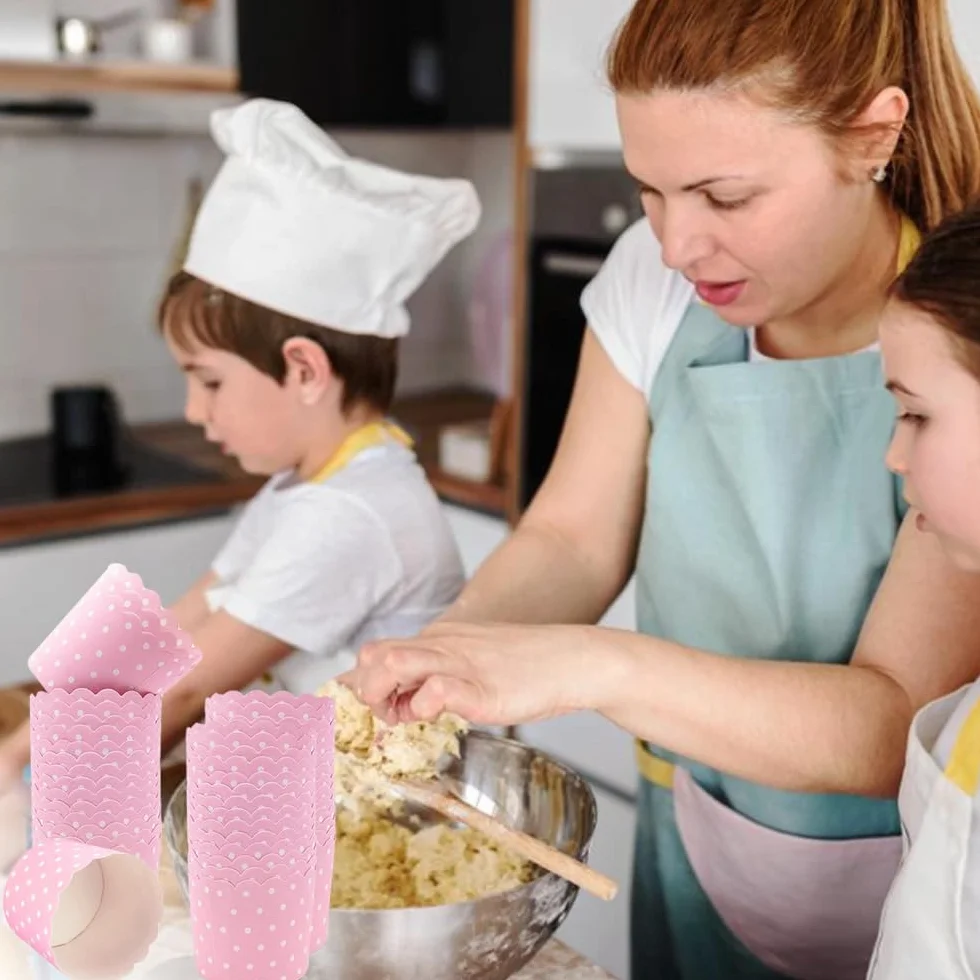 Foremki papierowe do muffinek 100 sztuk na wesela imprezy Halloween