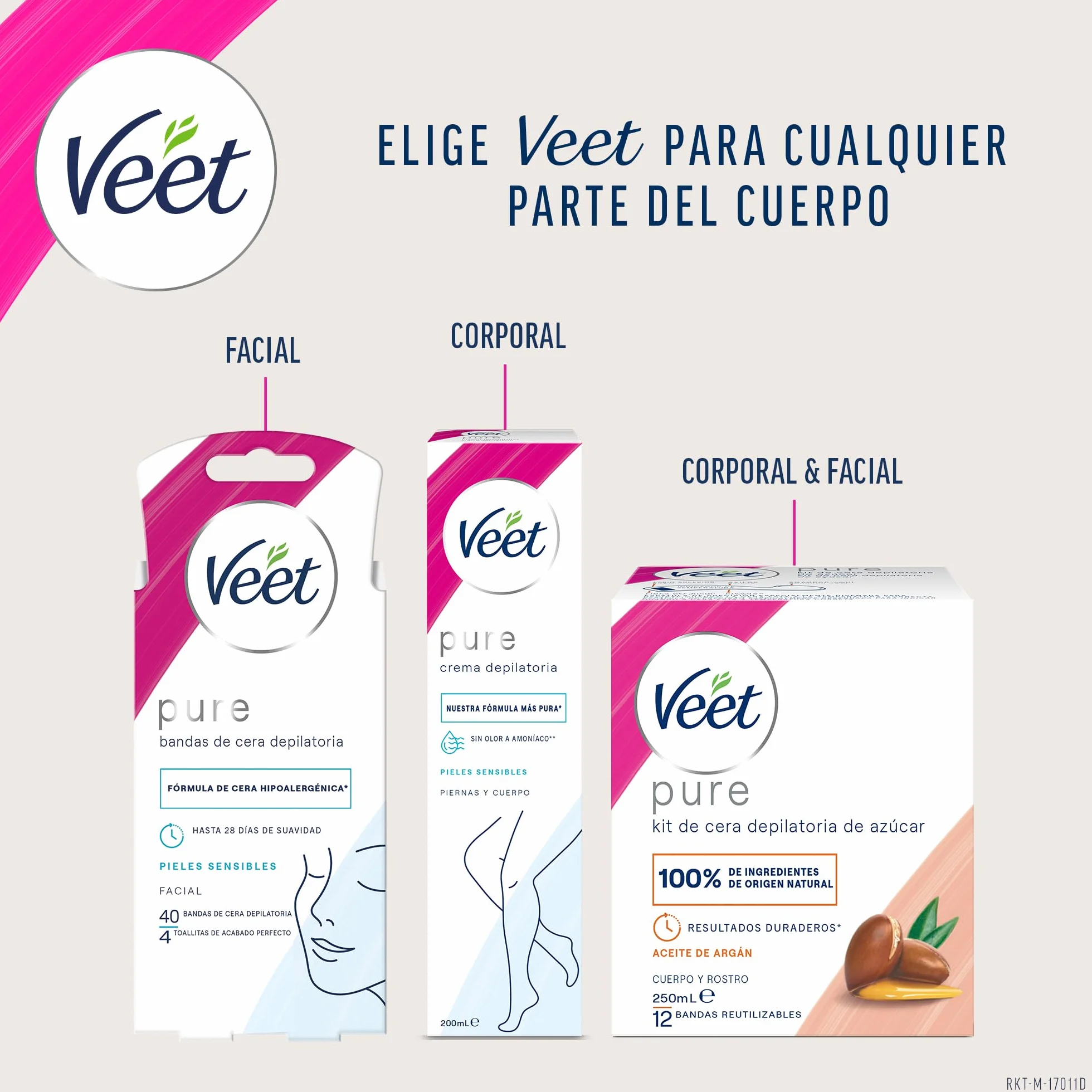 Veet Krem do depilacji ciała, z dozownikiem, skóra wrażliwa, 400 ml, 400 mililitr, 1