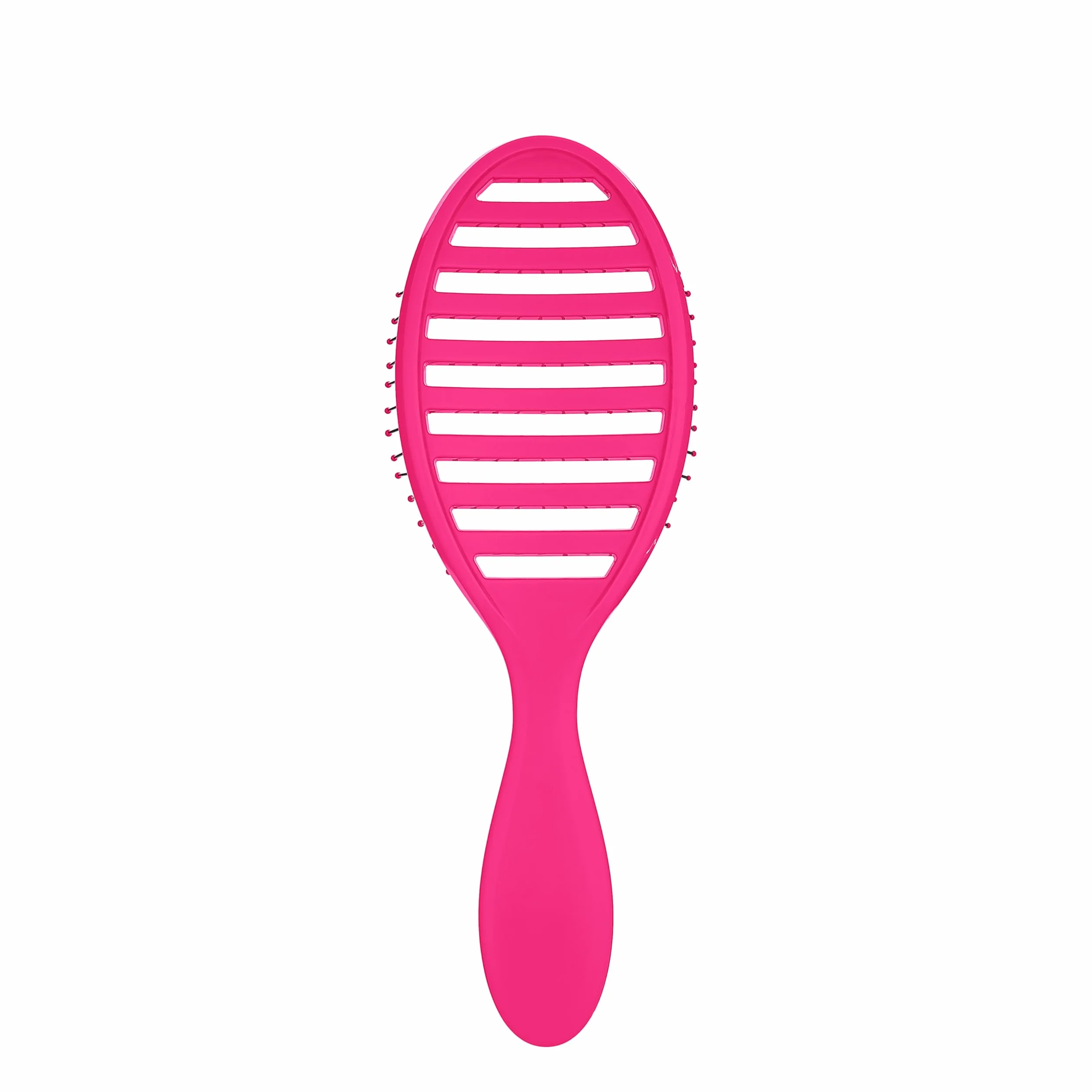 WetBrush Speed Dry Detangler with Heat Resistant Heatflex Bristles and Open Vent Design to Dry Hair Faster, Wet Brush Detangler Is Gentle on Hair, For All Hair Types, Pink