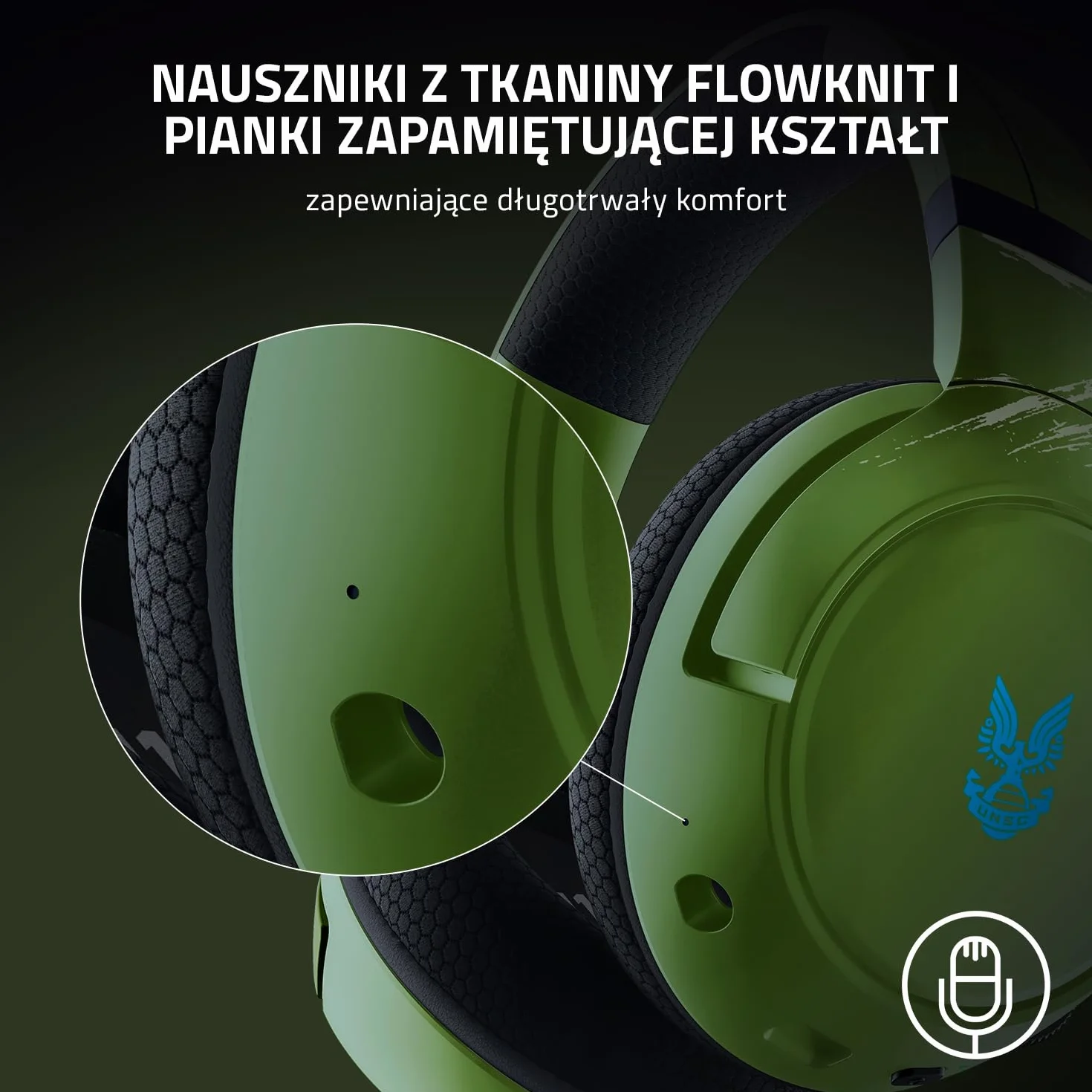 Razer Kaira Pro - bezprzewodowy zestaw słuchawkowy do Xbox Series X i mobilnych gier Xbox (sterowniki TriForce Titanium 50 mm, mikrofon HyperClear Supercardioid, dedykowany mobilny mikrofon) HALO