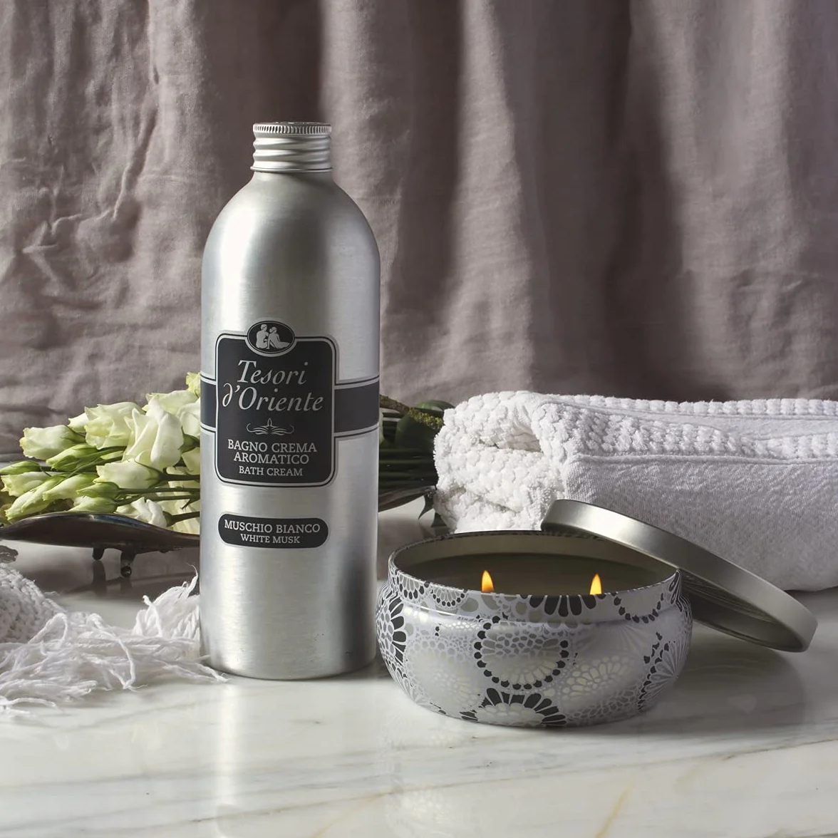 Tesori d'Oriente płyn do kąpieli MUSCHIO BIANCO BIAŁE PIŻMO, 500ml