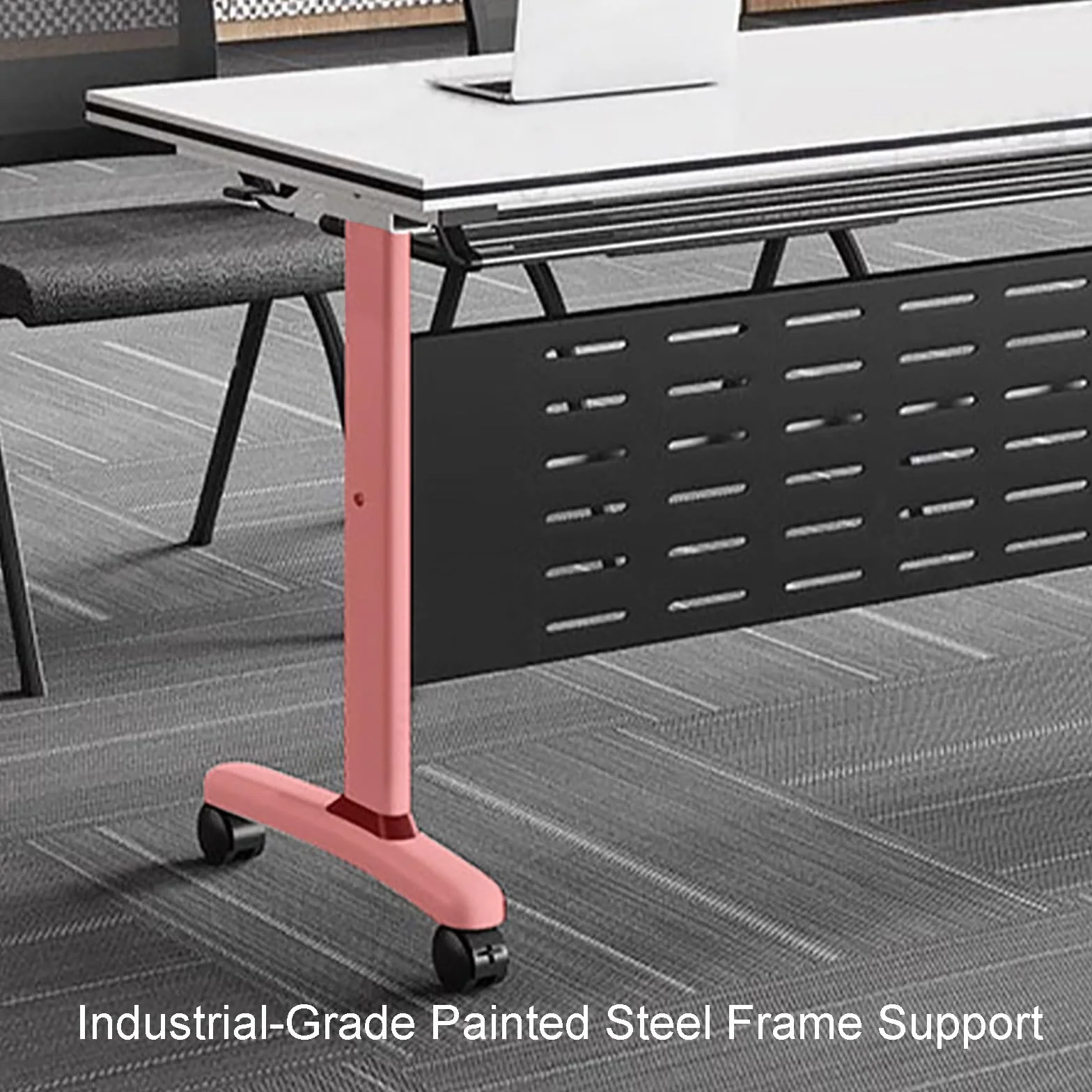 Folding Conference Table, Training Table, Rectangle Office Meeting Table, Medium