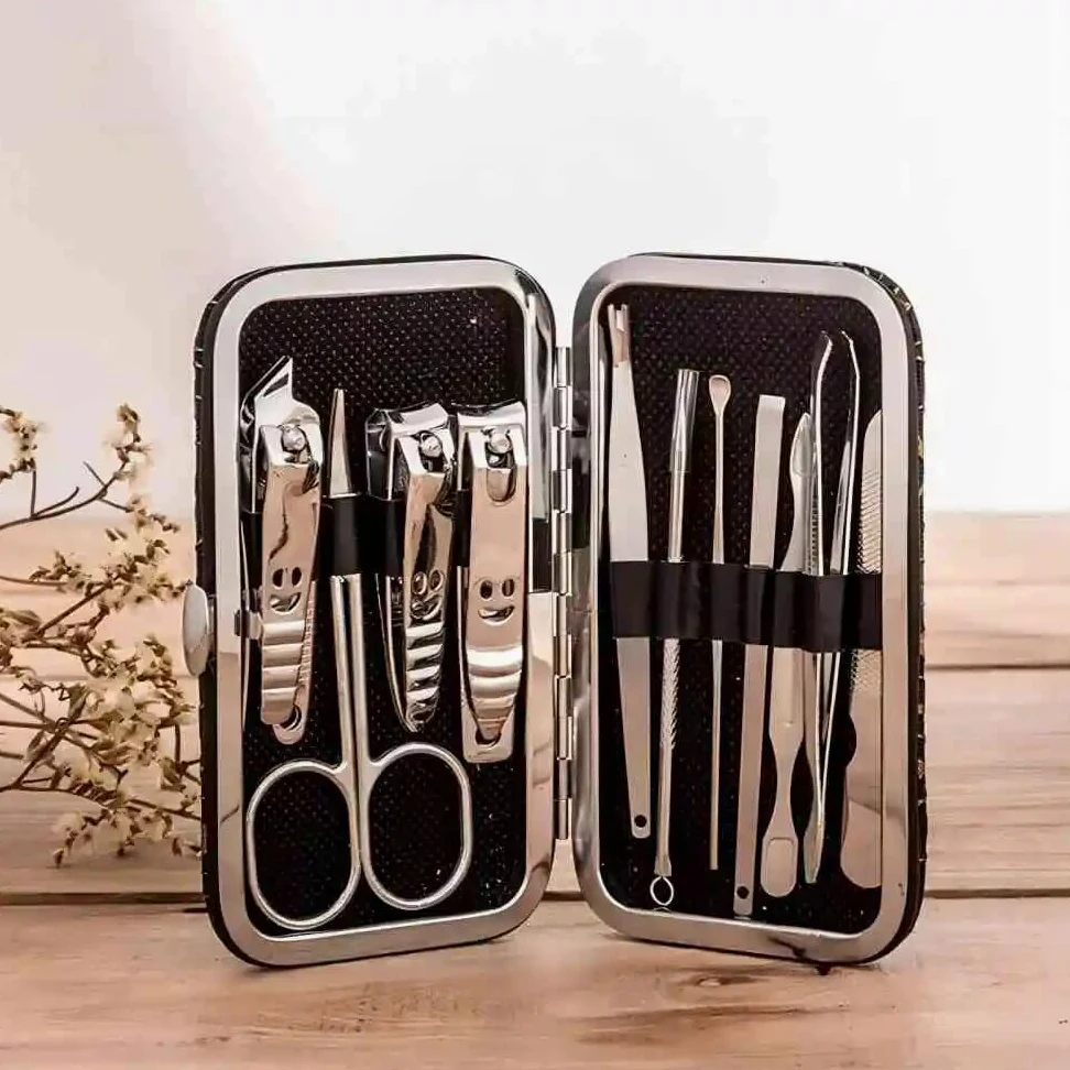 obcinacz do paznokci, 10 szt. wielofunkcyjnych obcinaczy do paznokci, usuwanie martwego naskórka, narzędzia pedicure i manicure, zestaw narzędzi zdobienia, pielęgnacji osobistej