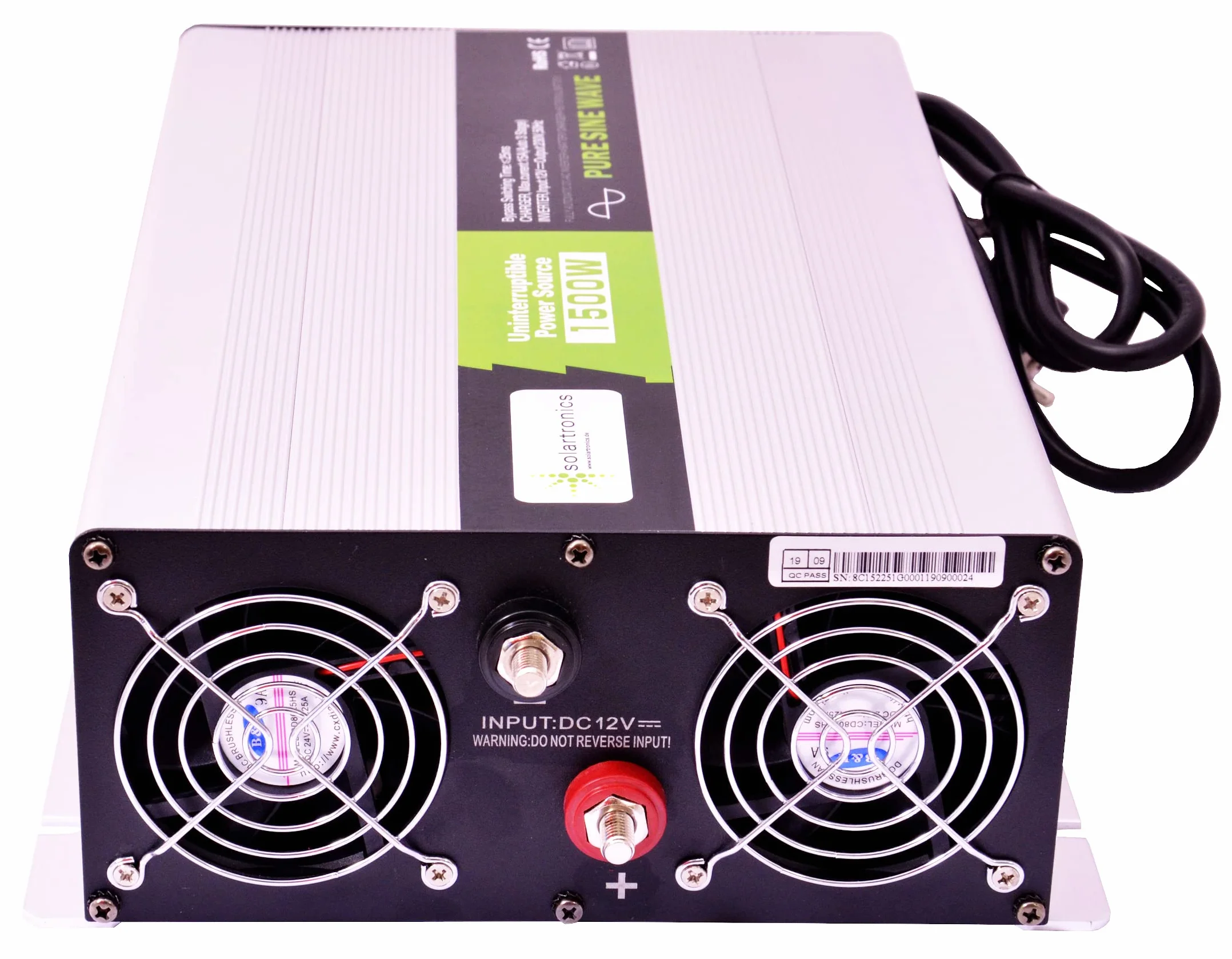 Transformator napięcia Sinus Ups 12V 1500/3000 Watów Falownik