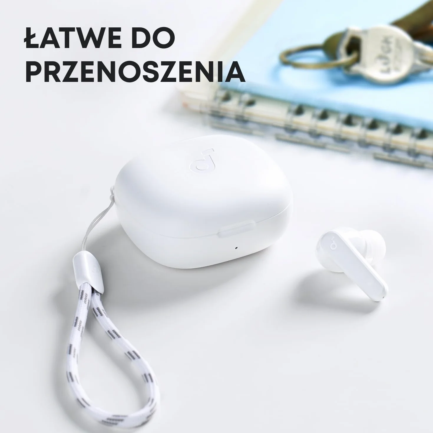 soundcore by Anker P20i Prawdziwie bezprzewodowe słuchawki douszne, 10 mm przetworniki z dużym basem, Bluetooth 5.3, 30 godzin odtwarzania, wodoodporność IPX5, 2 mikrofony do wyraźnych połączeń AI