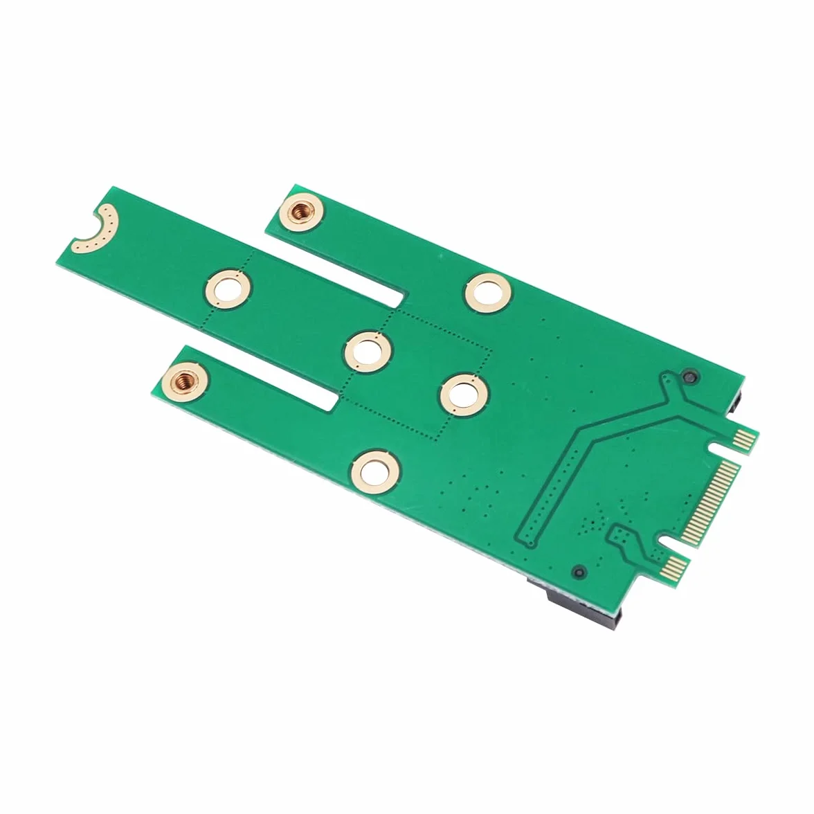 MSATA Adapter MSATA na M2 SSD Adapter Card M2 B&M Klucz Interfejs Dysk twardy Konwerter Board