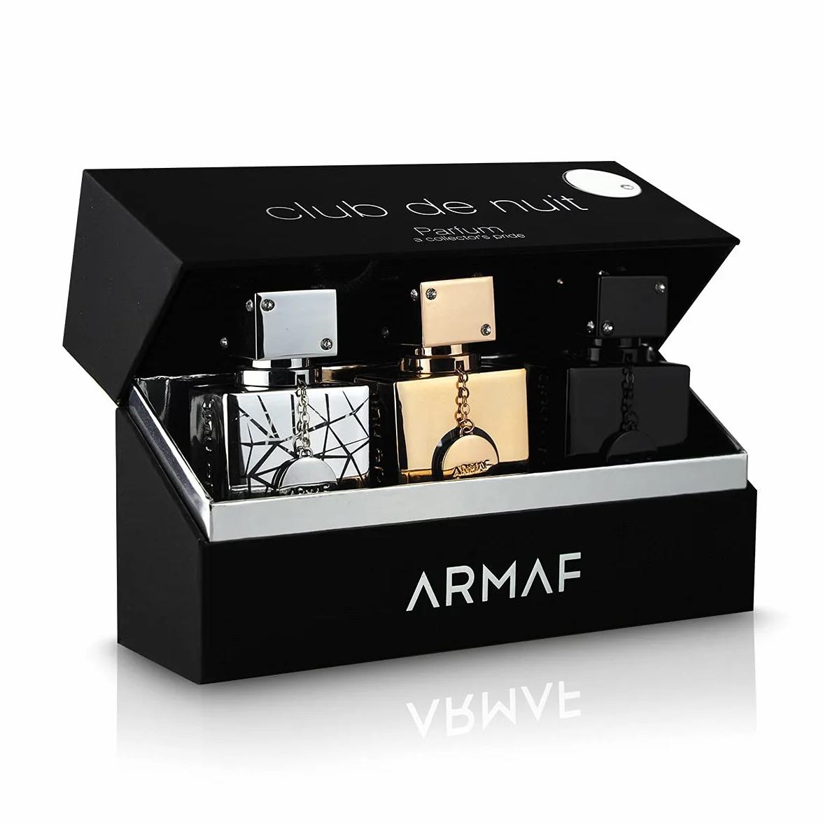 ARMAF, Club De Nuit Parfum trzyczęściowy zestaw prezentowy, 450g