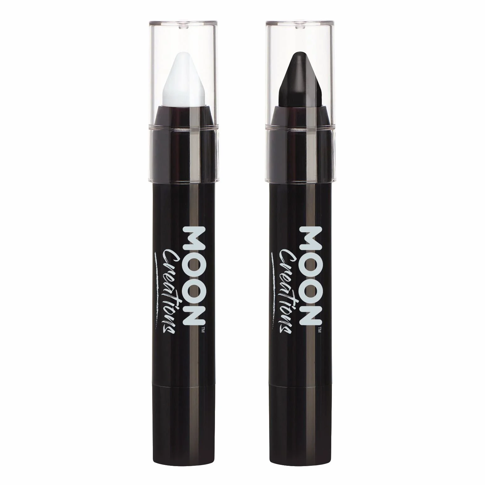 Kredki do ciała/twarzy Crayon zestaw do makijażu twarzy i ciała firmy Moon Creations – 3,5 g – zestaw monochromatyczny