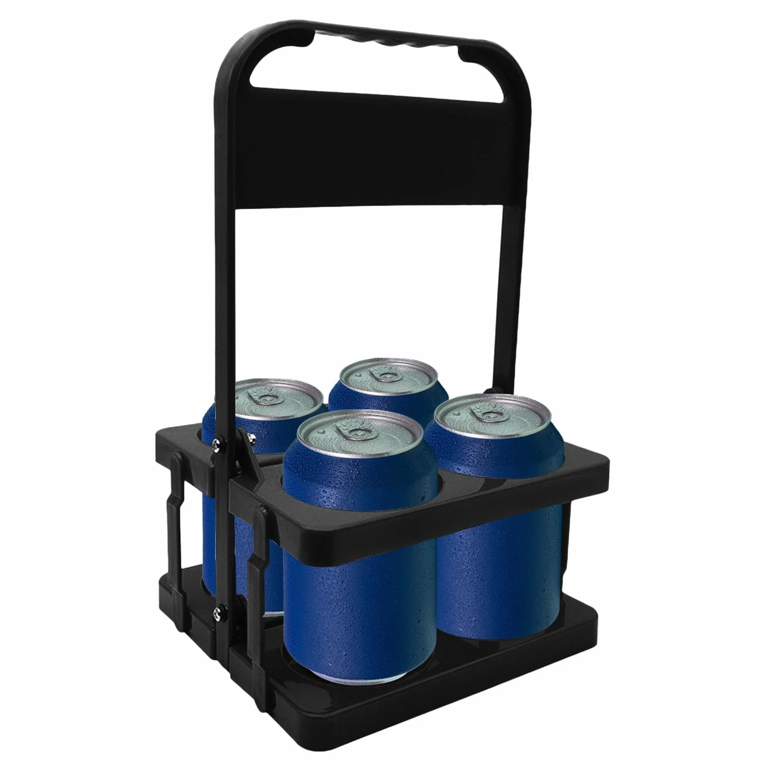 Foldable Wine Holder Rack Bottle Carrier 12.6x7.48x7.09 inches Beer Basket Cup for Gym Outdoor