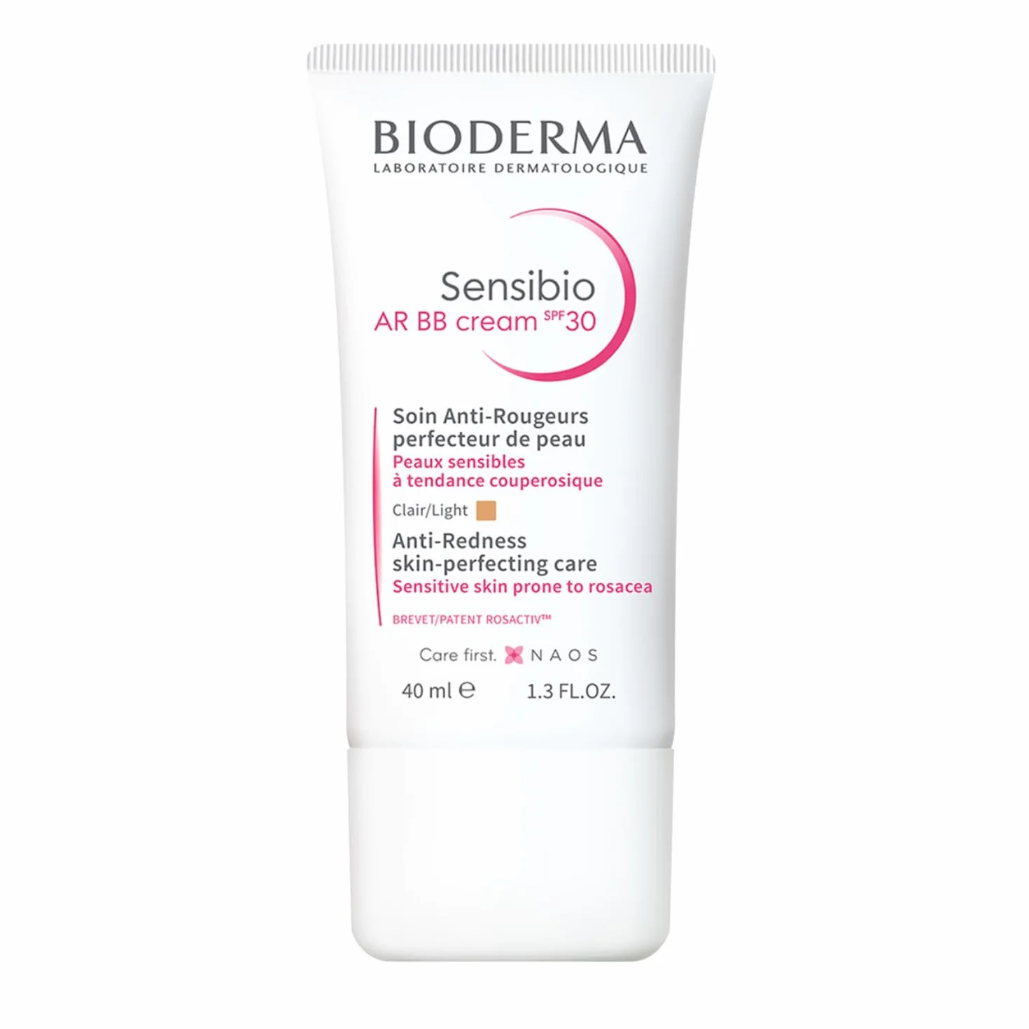 BIODERMA Sensibio AR BB Cream LSF 30 getönt bei empfindlicher, zu Rötungen neigender Haut, 40 ml Kremowa
