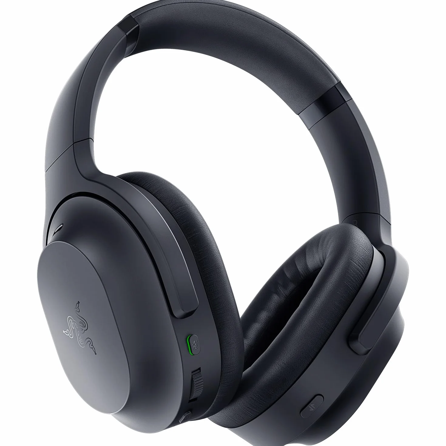 Razer Barracuda Pro - Bezprzewodowy zestaw słuchawkowy do gier (Hybrid ANC, wzmacniacz dźwięku THX, SmartSwitch Wireless, przetworniki TriForce 50mm, zintegrowane mikrofony) Czarny