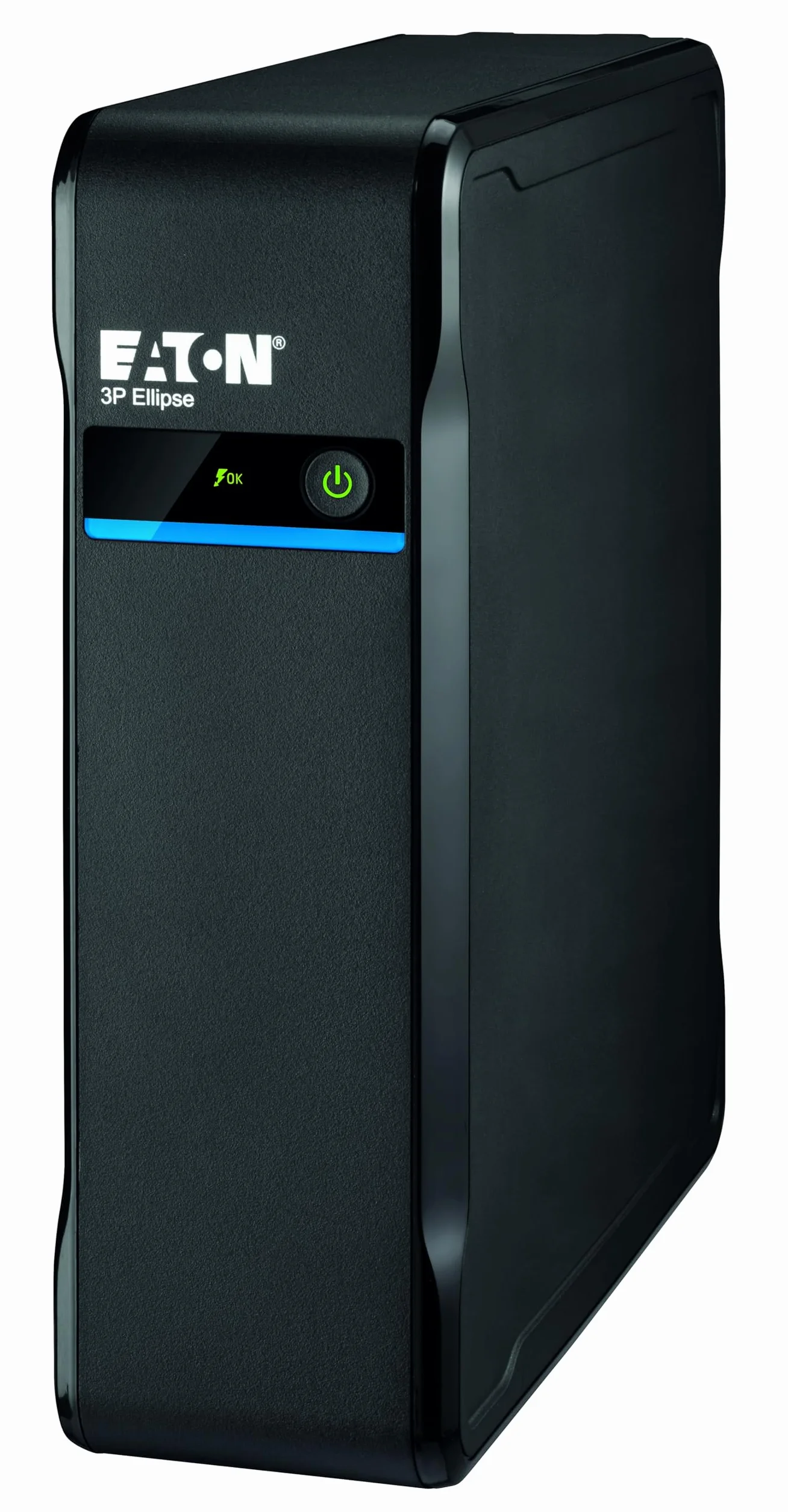 Eaton UPS 3P Ellipse (3P700F) – Off-Line UPS - zasilacz bezprzerwowy - 700 VA/420 W - 4 gniazda FR (3 baterie + przepięcie i tylko 1 przepięcie) - cichy - czarny