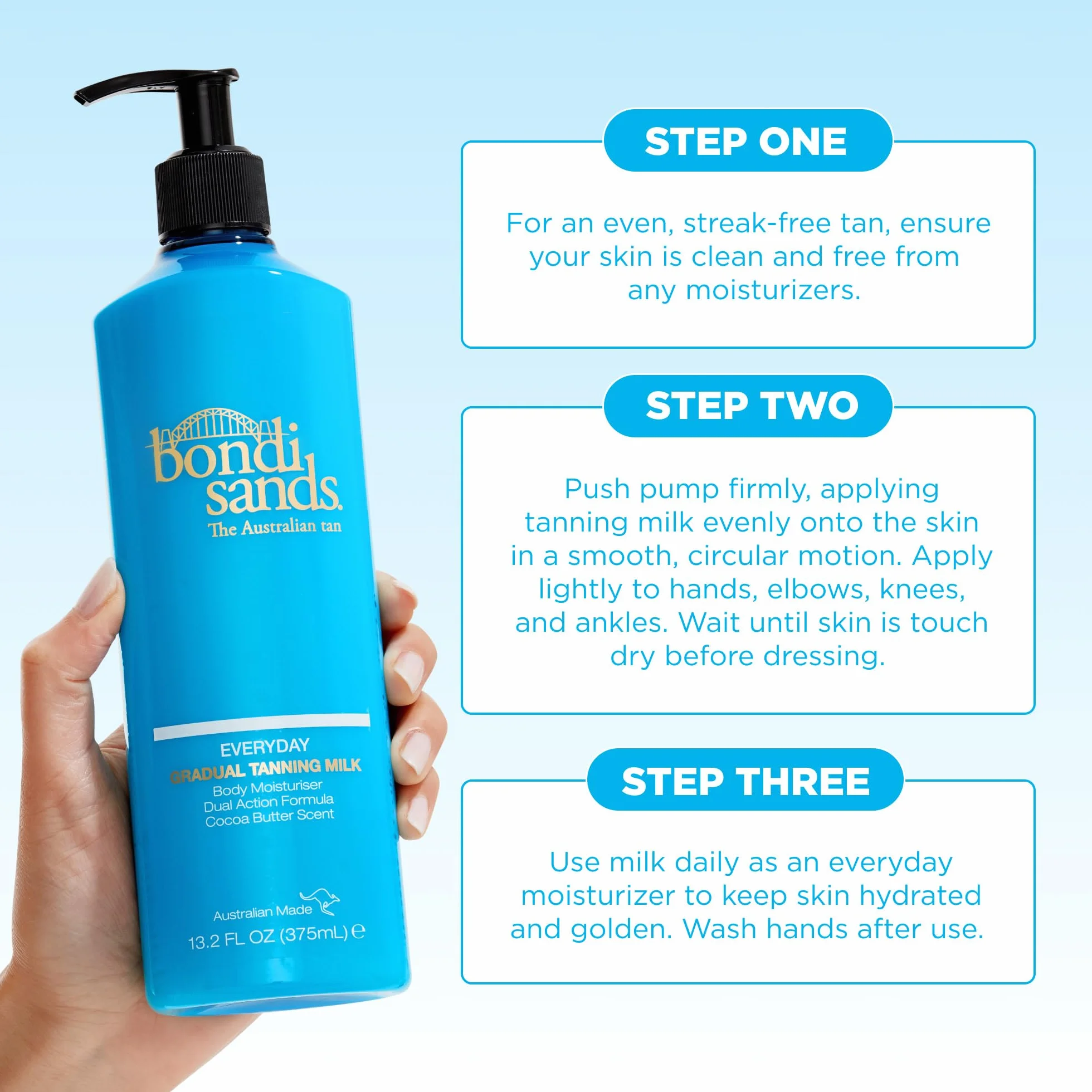 Bondi Sands Everyday Gradual Tanning Milk 375ml