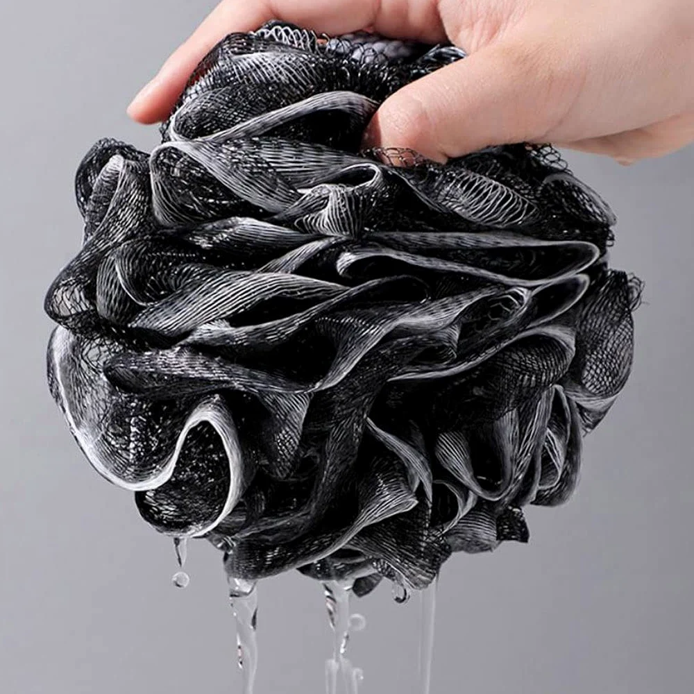 Ręcznik złuszczający Gąbka do kąpieli Prysznic Loofah Balls 66 g/szt. Siatkowa pufa Piłka pod prysznic Miękki peeling do ciała złuszczający do głębokiego czyszczenia, pełne oczyszczanie r