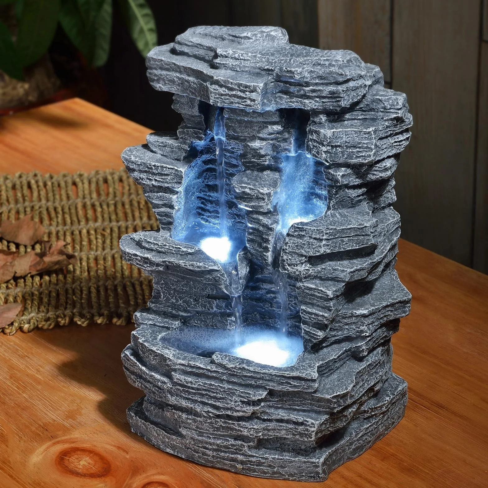 Zen Arôme Grand Canyon Fontanna Ogrodowa Szary 19x16x28 cm