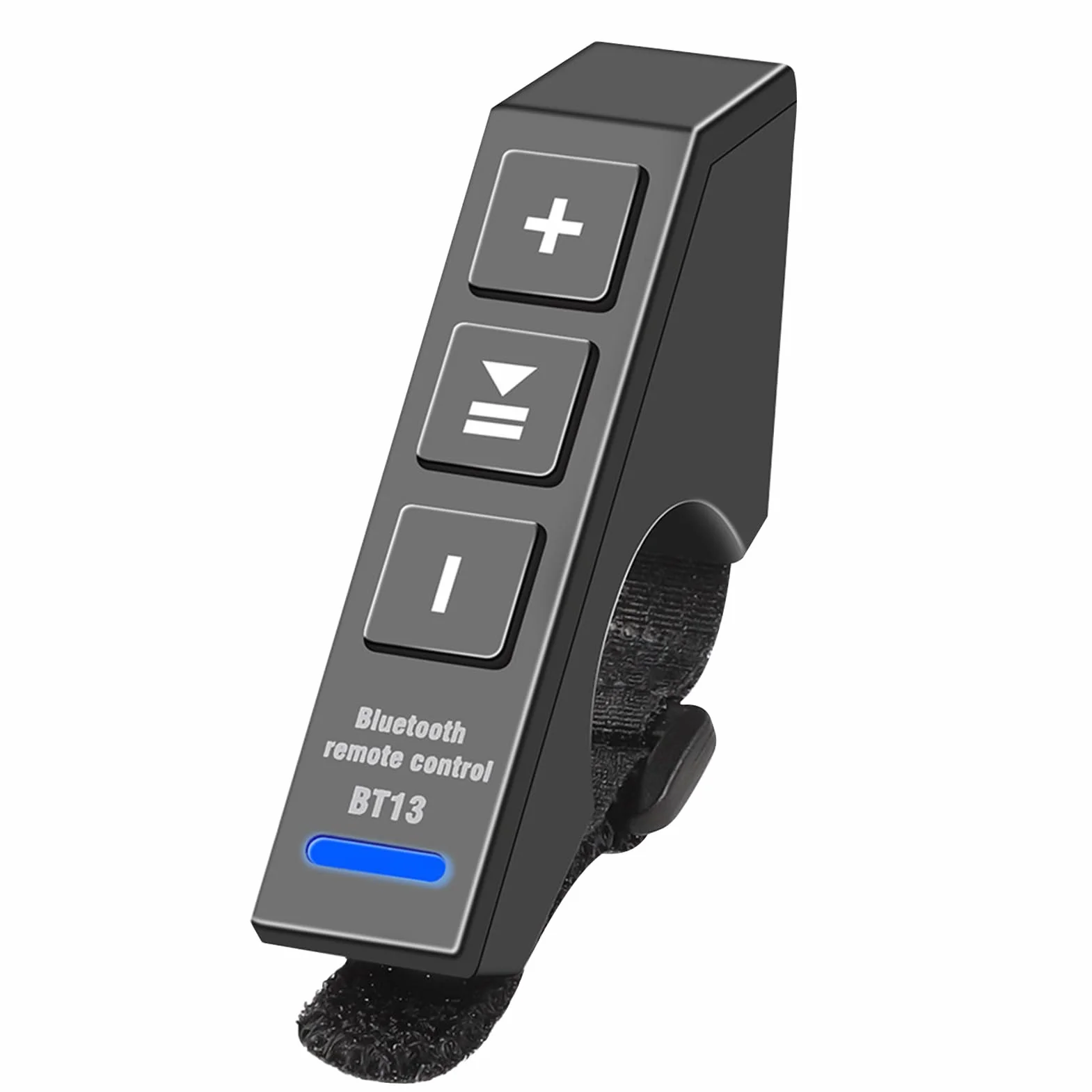 Pilot zdalnego sterowania do kierownicy motocyklowej, BT13 V5.0 Sterowanie przyciskiem kierownicy motocykla, bezprzewodowy pilot zdalnego sterowania Bluetooth do smartfonów (15 M)