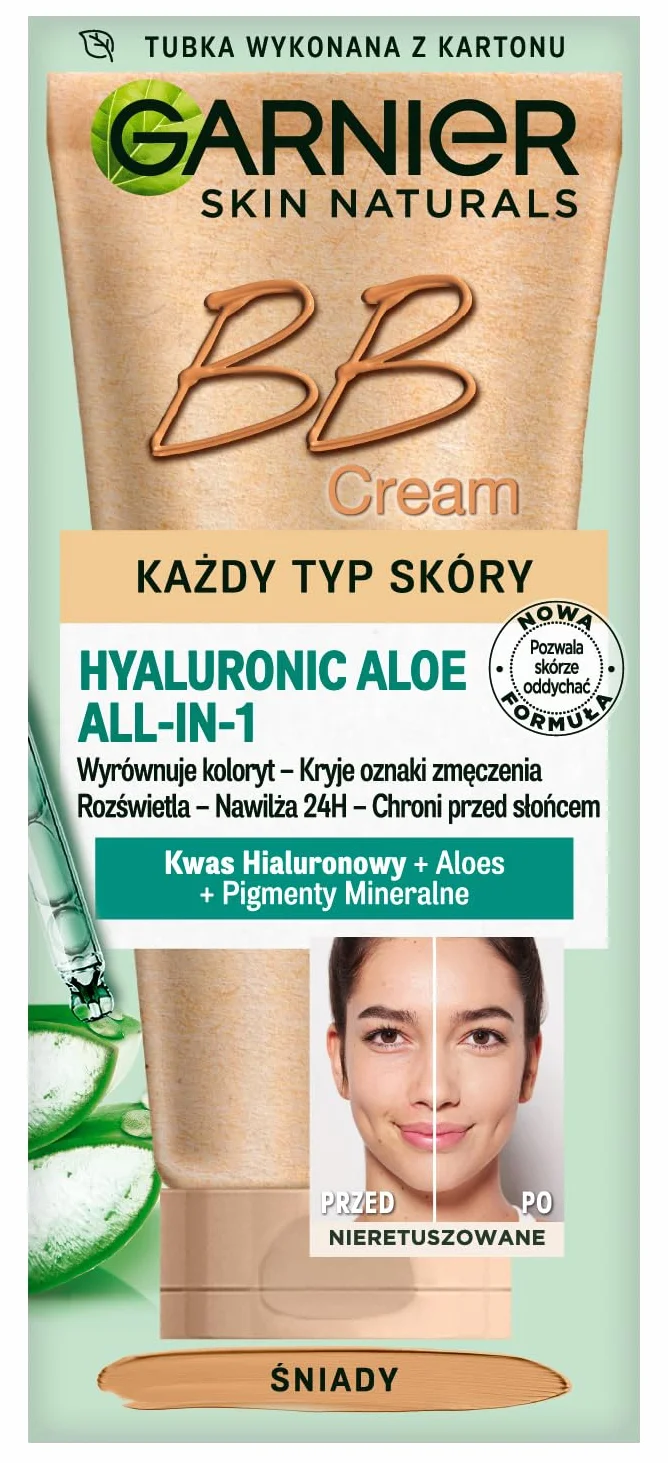 Garnier Skin Naturals Krem Bb, Śniady, 50 ml