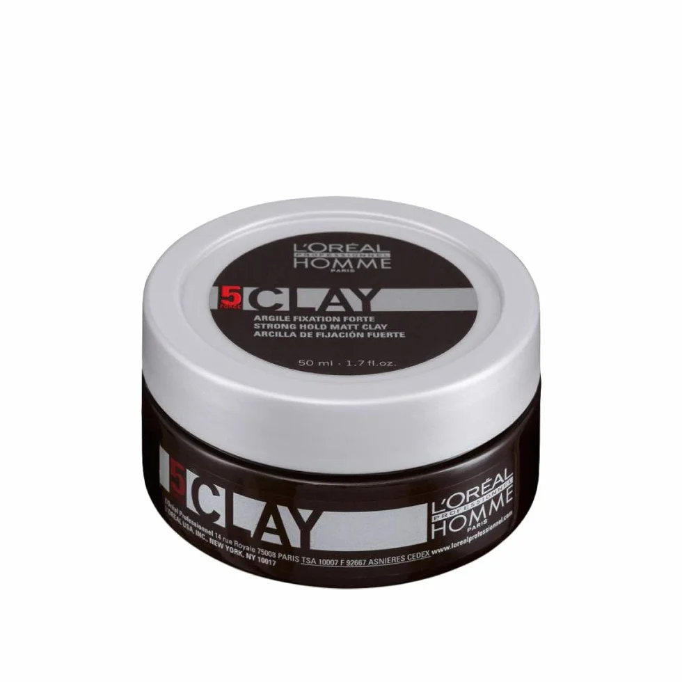 L'Oréal Professionnel Homme Clay, 1 opakowanie, (1 x 50 ml)