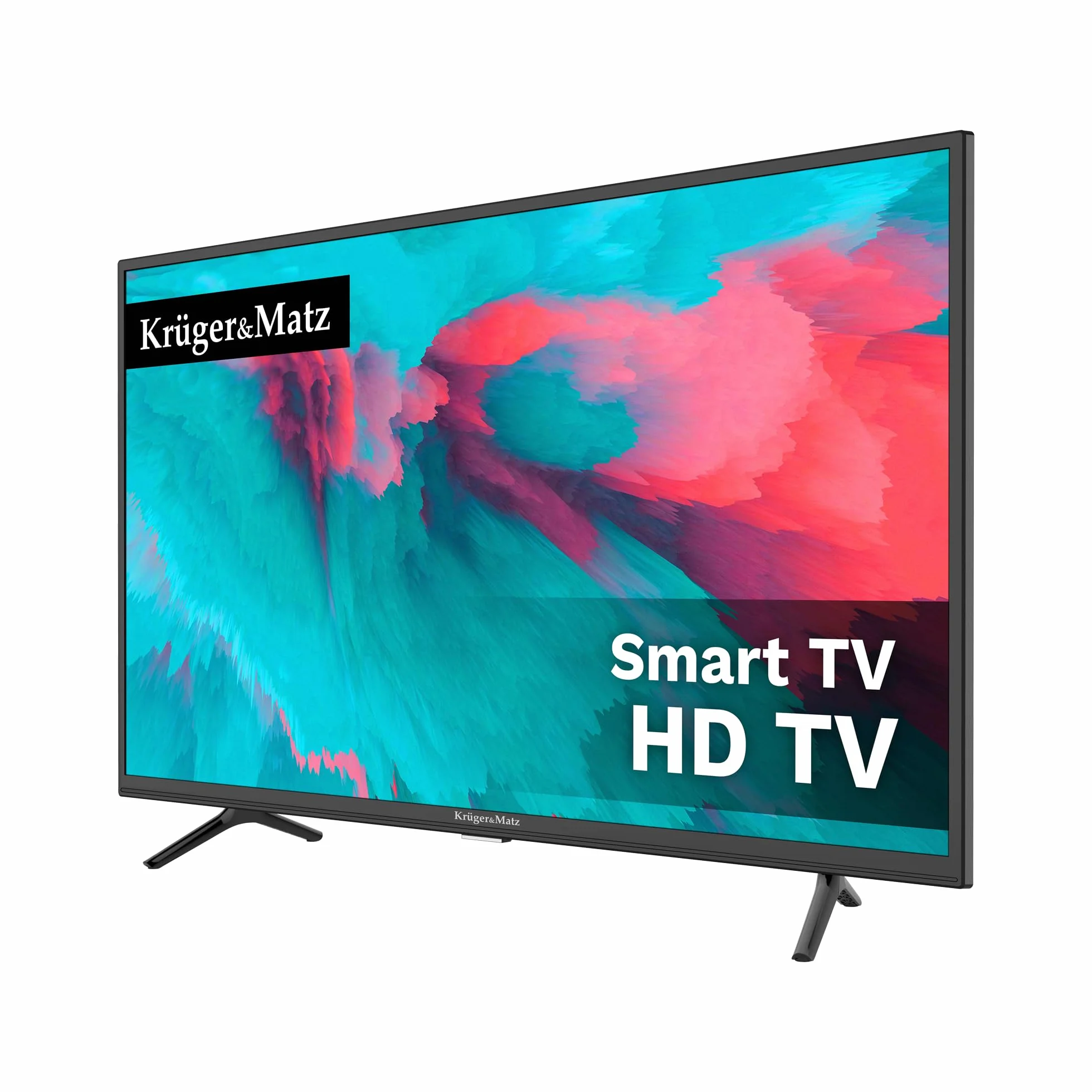 Krüger&Matz Telewizor 32" HD Smart 1366x768 px DVB-T2/S2 H.265 HEVC Podświetlenie D-LED Odświeżanie 60 Hz KM0232-S6