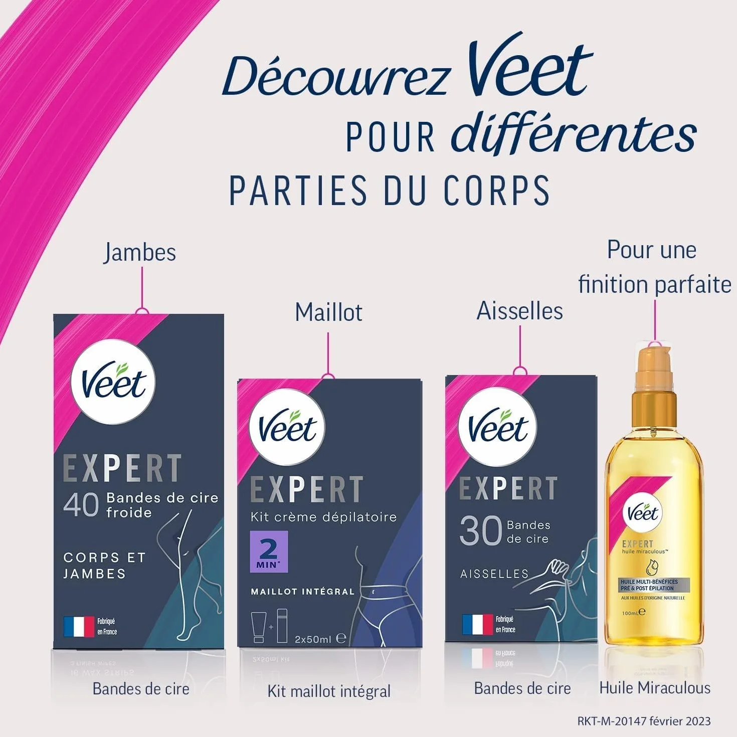 Veet Spawax figi i lilie ciepły wosk, 150 g
