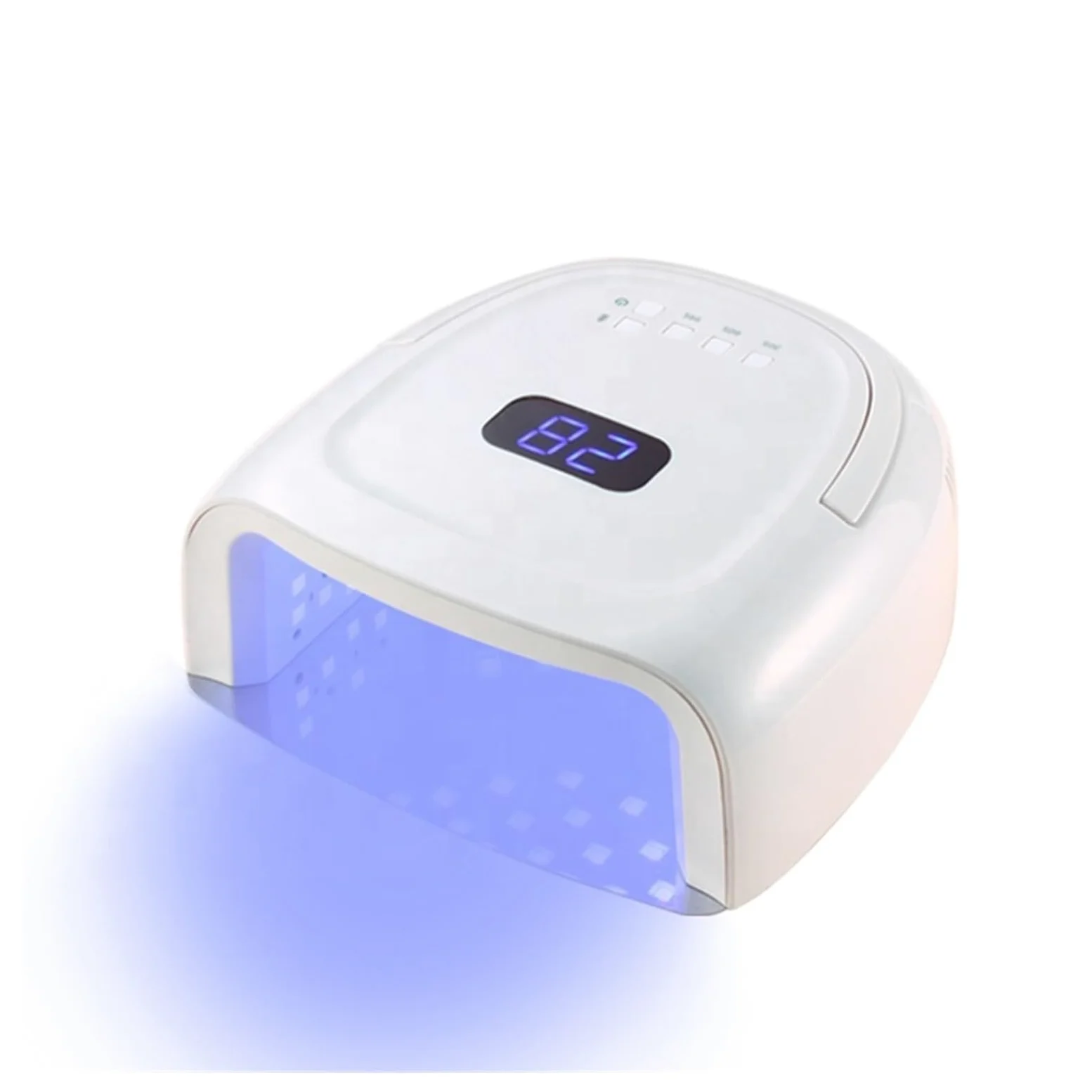 Lampa LED UV do paznokci Lampa LED UV do paznokci 60 W Profesjonalna suszarka do paznokci Akumulatorowa lampa do paznokci Bezprzewodowy lakier żelowy UV Cure Light Bezprzewodowa lampa UV LED do paznok