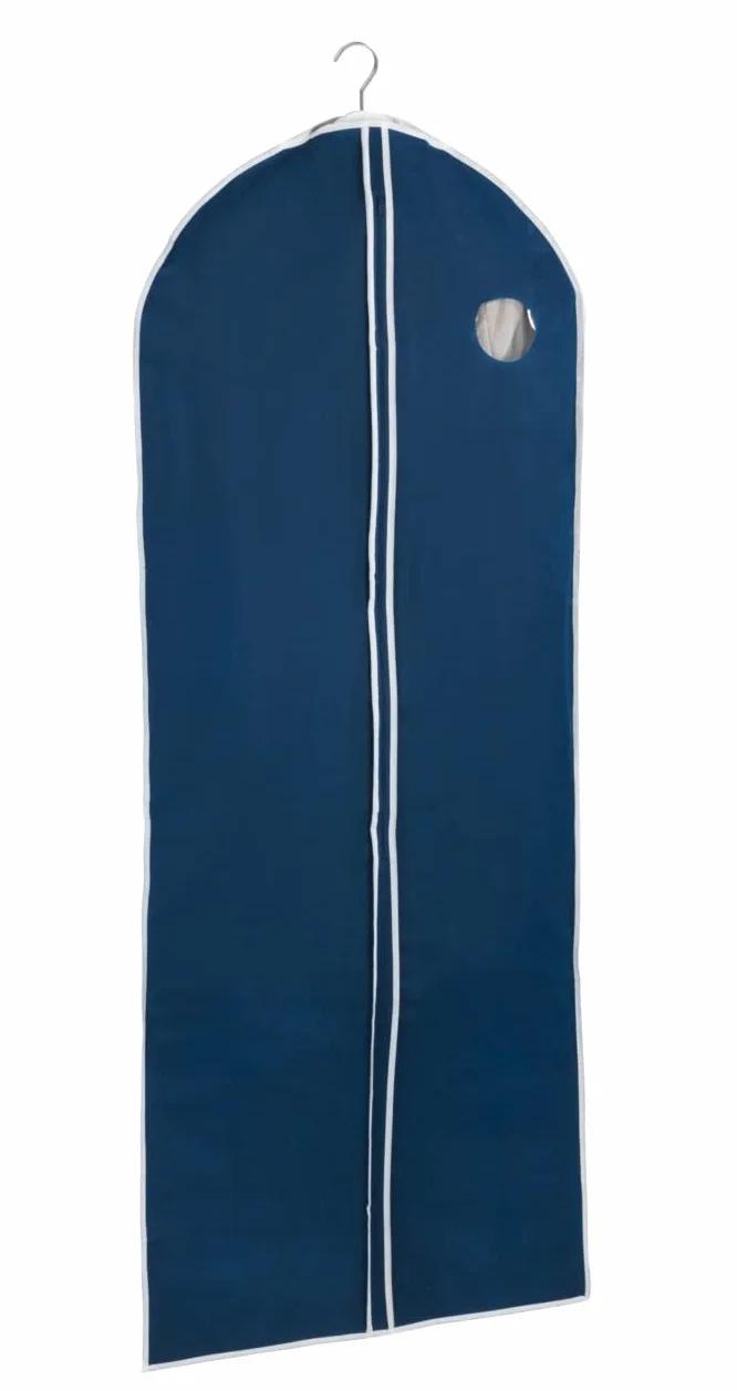 Wenko Pokrowiec na ubrania Przepuszcza Powietrze Polipropylen 150 x 60 x 0,1 cm Niebieski