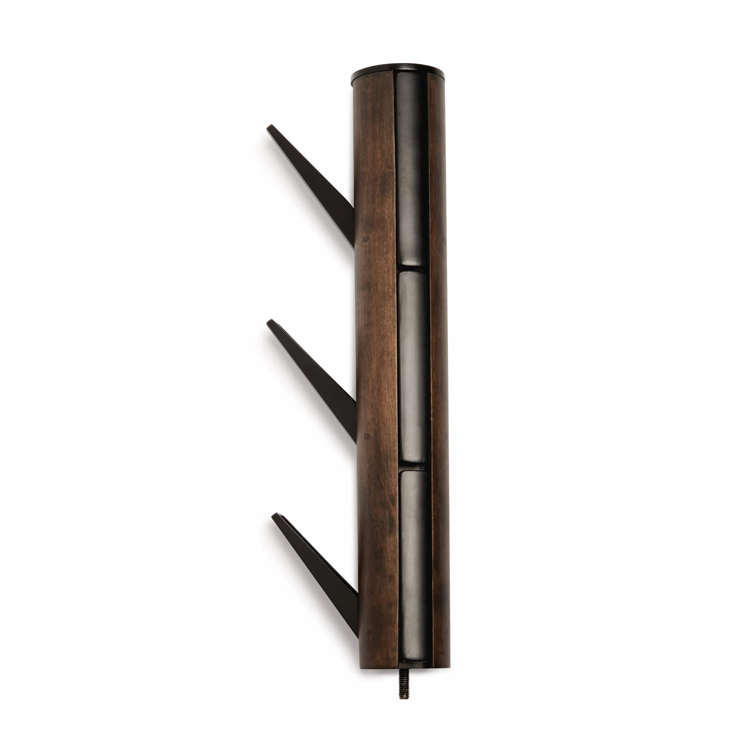 Umbra Flapper Wieszak na Ubrania, Czarny/Orzech Włoski, 57.2 x 57.2 x 165.1 cm