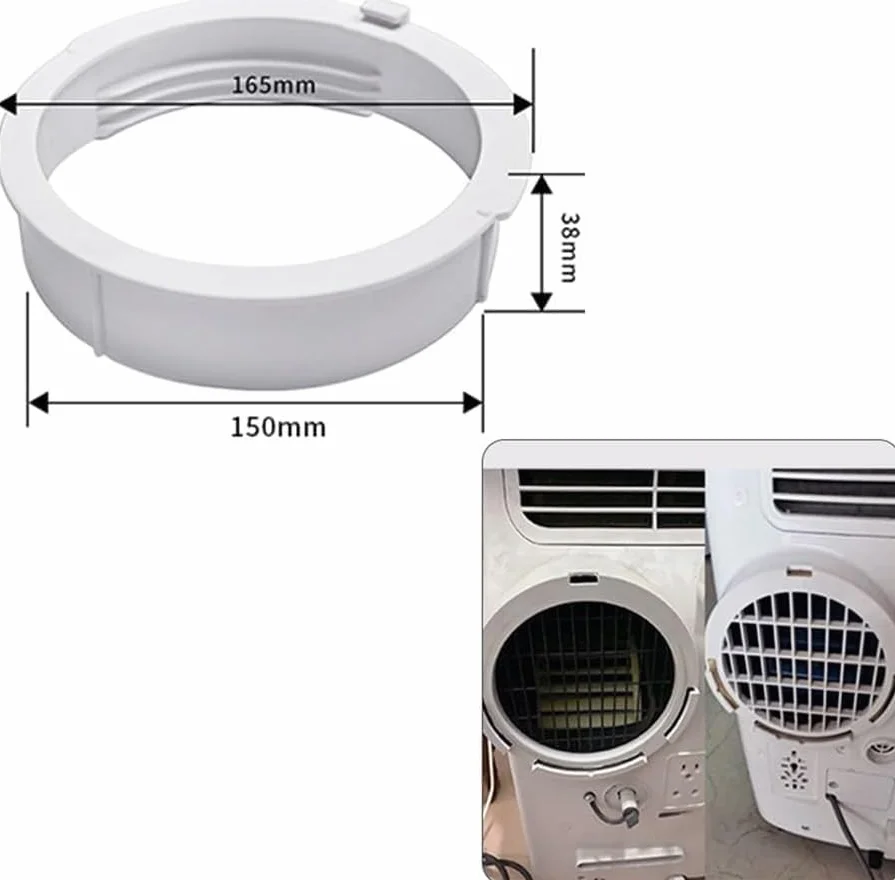 Adapter wydechowy klimatyzatora KY-35 15 cm uniwersalne złącze gwintowe