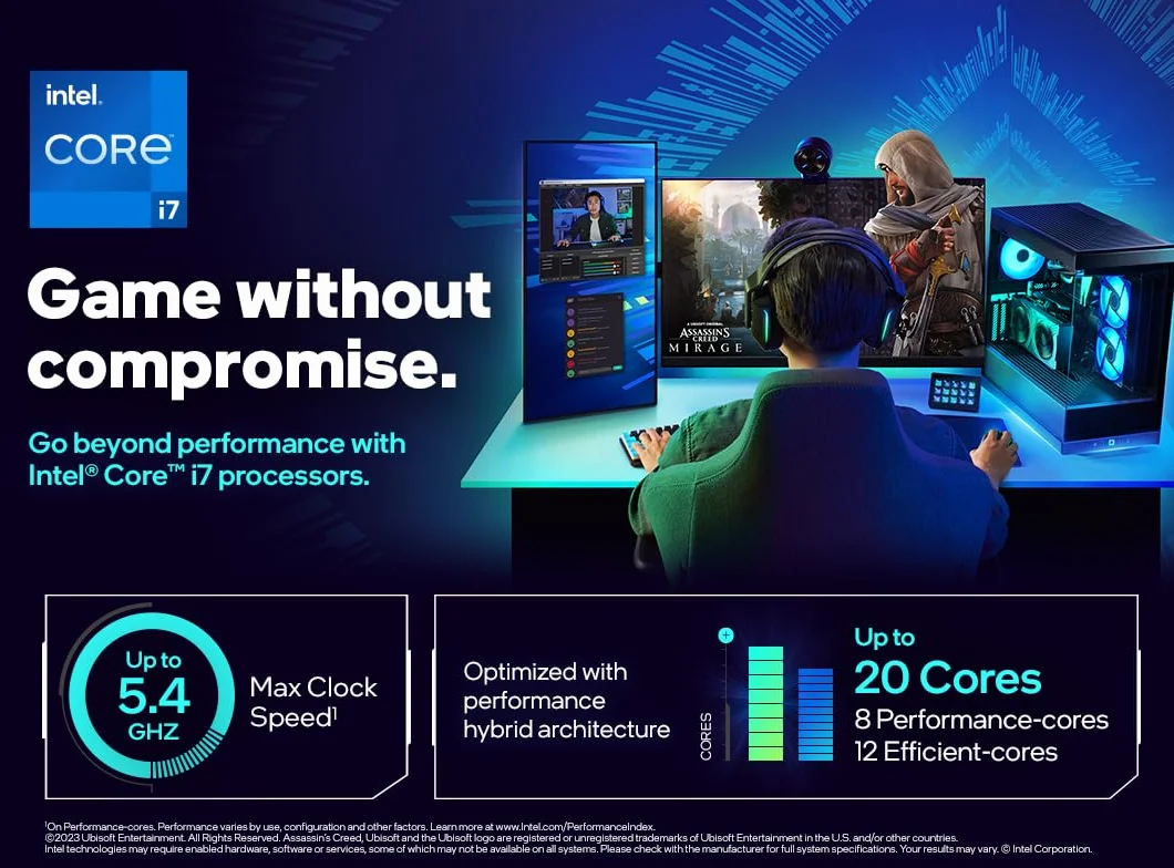 Intel Cpu Core 7-14700F, box