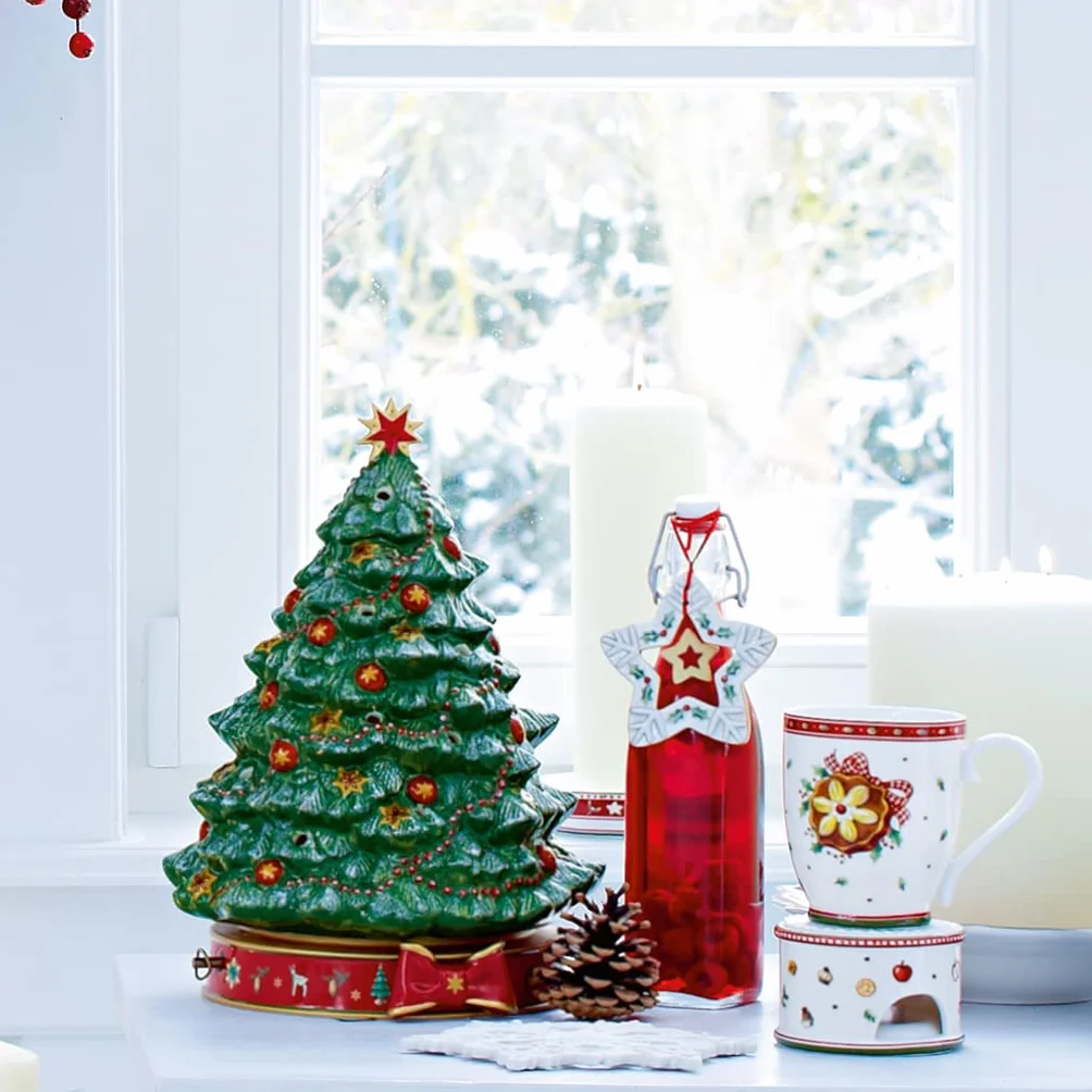 Villeroy & Boch Toy'S Delight Choinka z Pozytywką 33 cm Wielokolorowy
