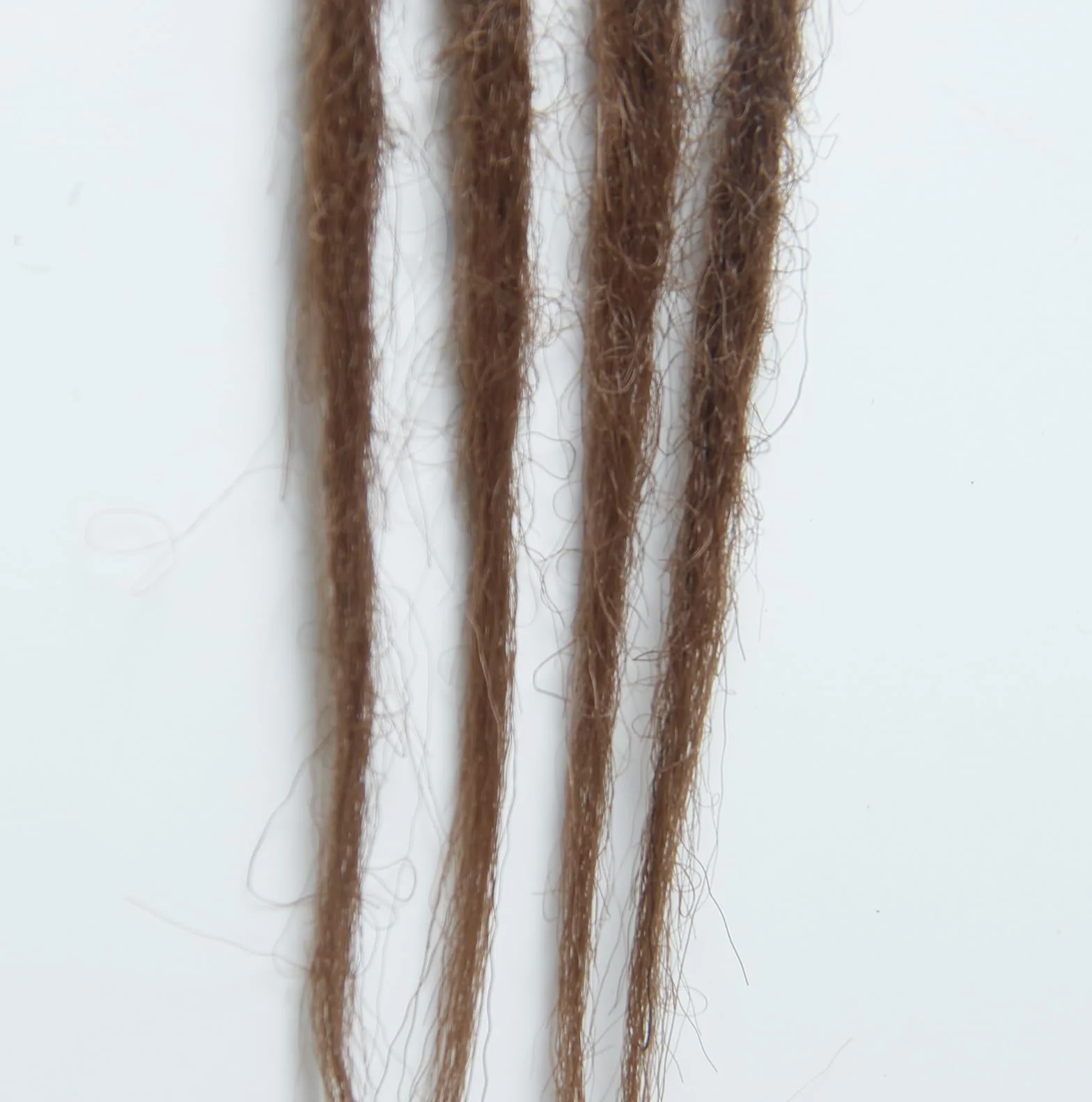 Clip In Dreadlock Extensions 24 Inch 3PCS Ręcznie Robione Syntetyczne Dredy 0,6 cm z Klipsami Miękkie Szydełkowe Przedłużenia Loków