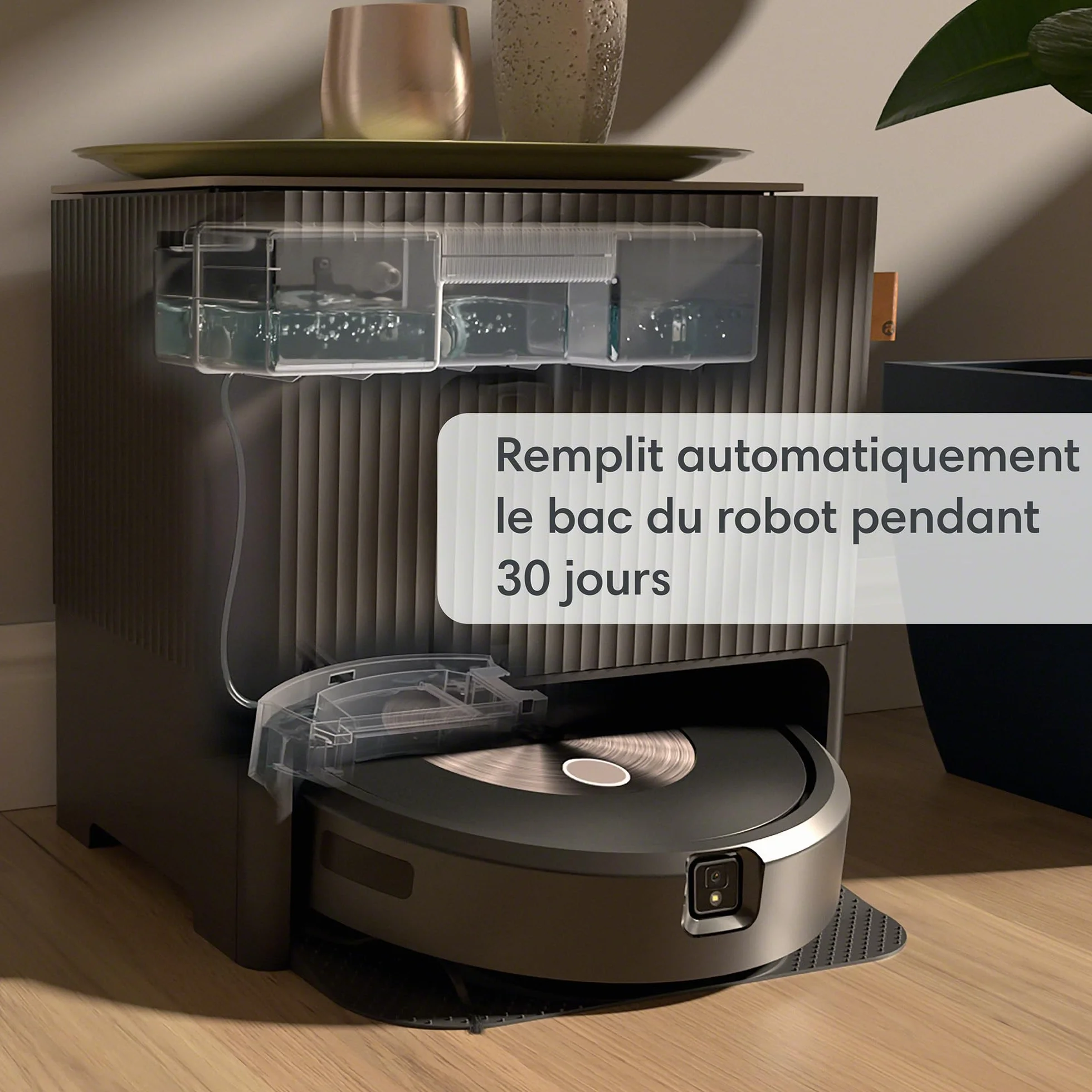 iRobot Roomba Combo J9+ Robot Sprzątający, Brązowy Mech, 313 ml