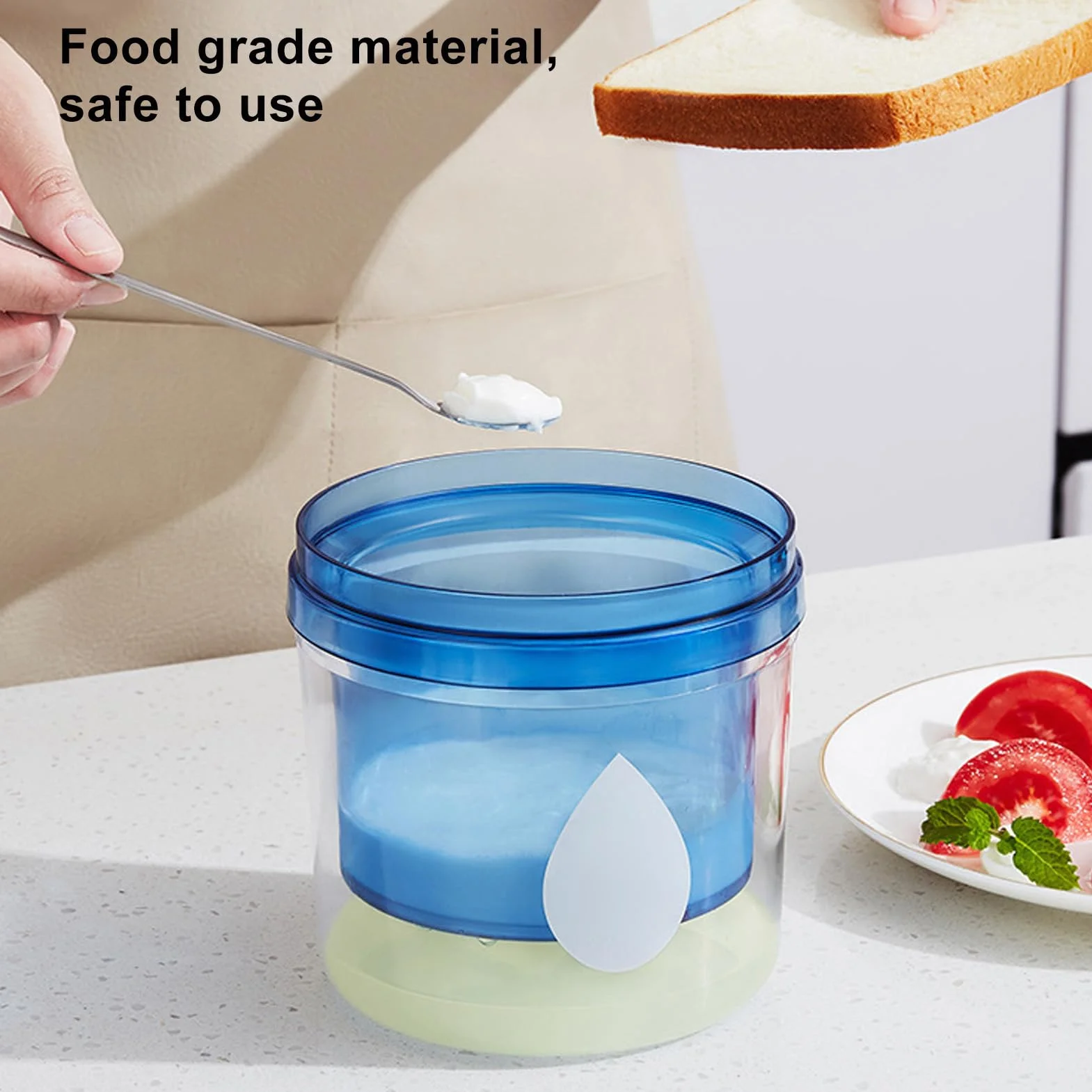 Urządzenie do Produkcji Sera Jogurtowego, Stal Nierdzewna, PP, Gruby Separator Serwatki