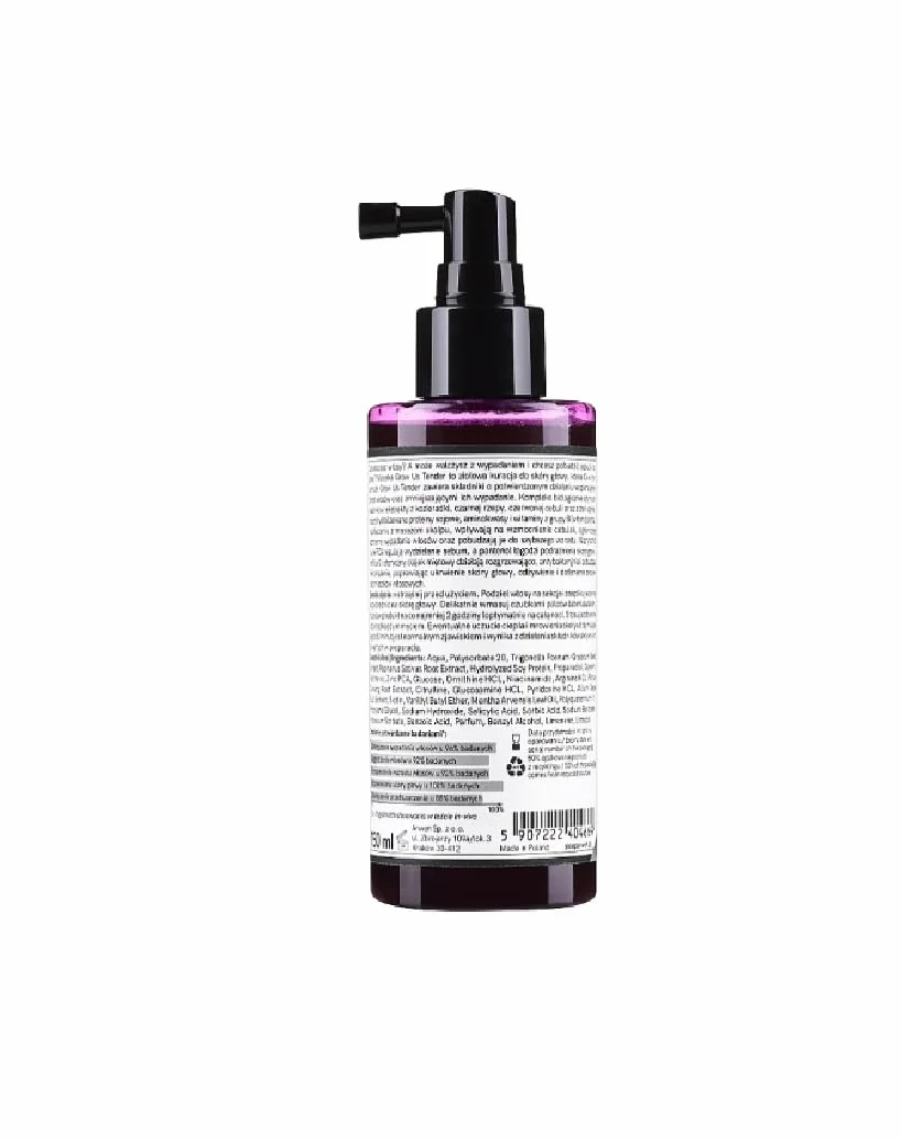 Anwen Grow Me Tender150ml ziołowa wcierka na wypadanie włosów