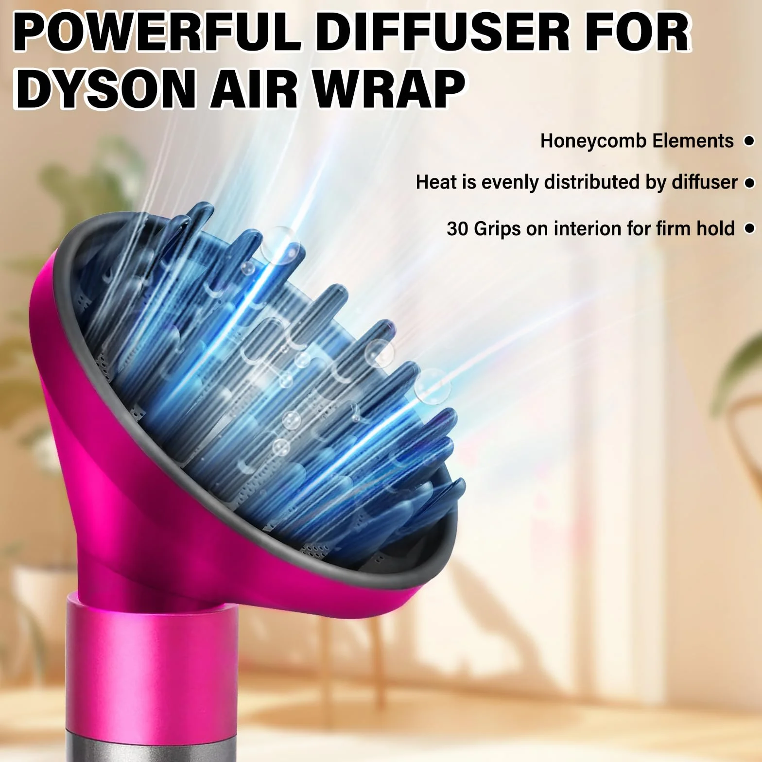 Dyfuzor do Dyson do Airwrap HS05 HS03 HS01 ulepszona nasadka dyszy lokówki przekształcająca stylizator w suszarkę do włosów
