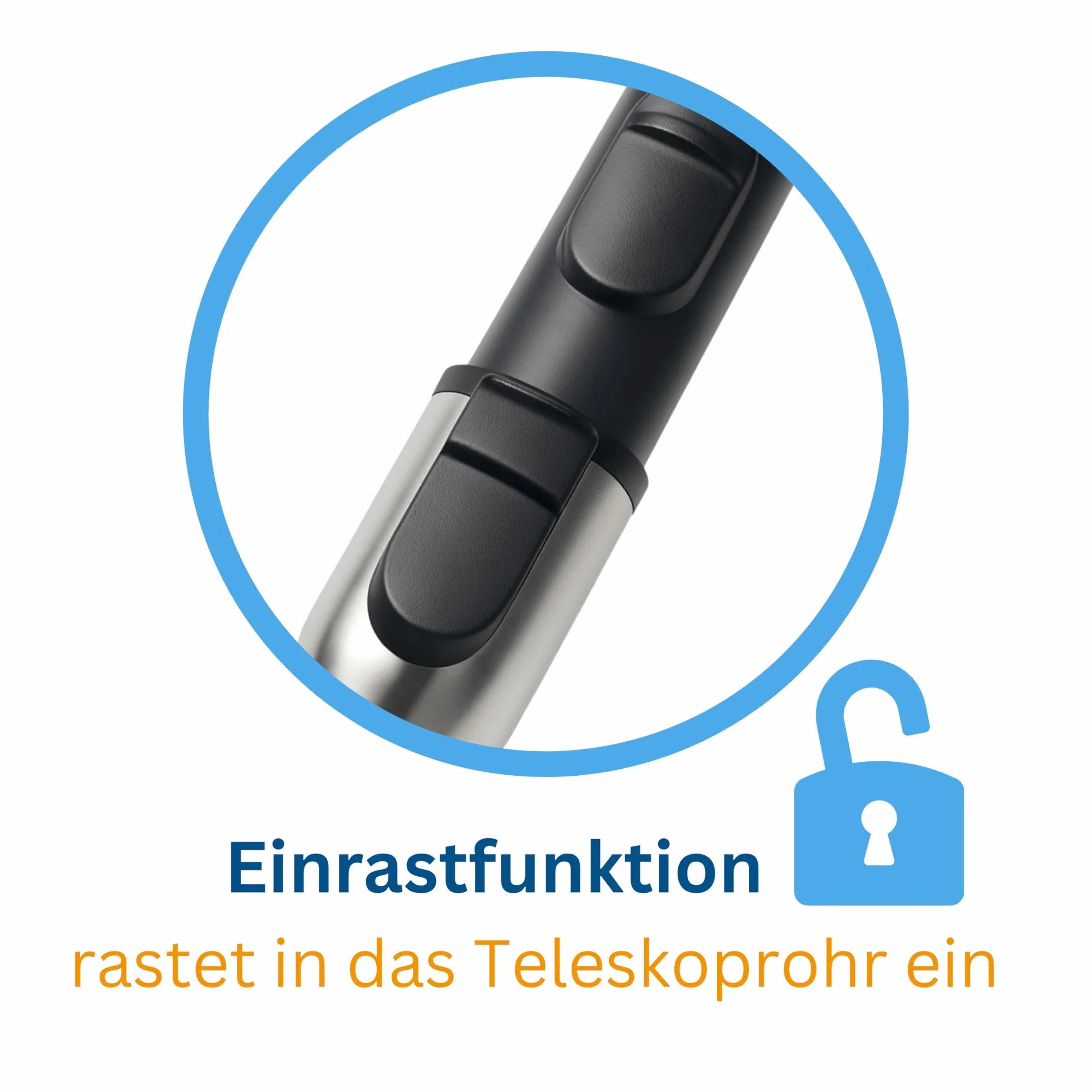 Uchwyt do Miele S 771 Tango S 712 Tango Plus Comfort rura uchwytu Ø 35 mm firmy Microsafe