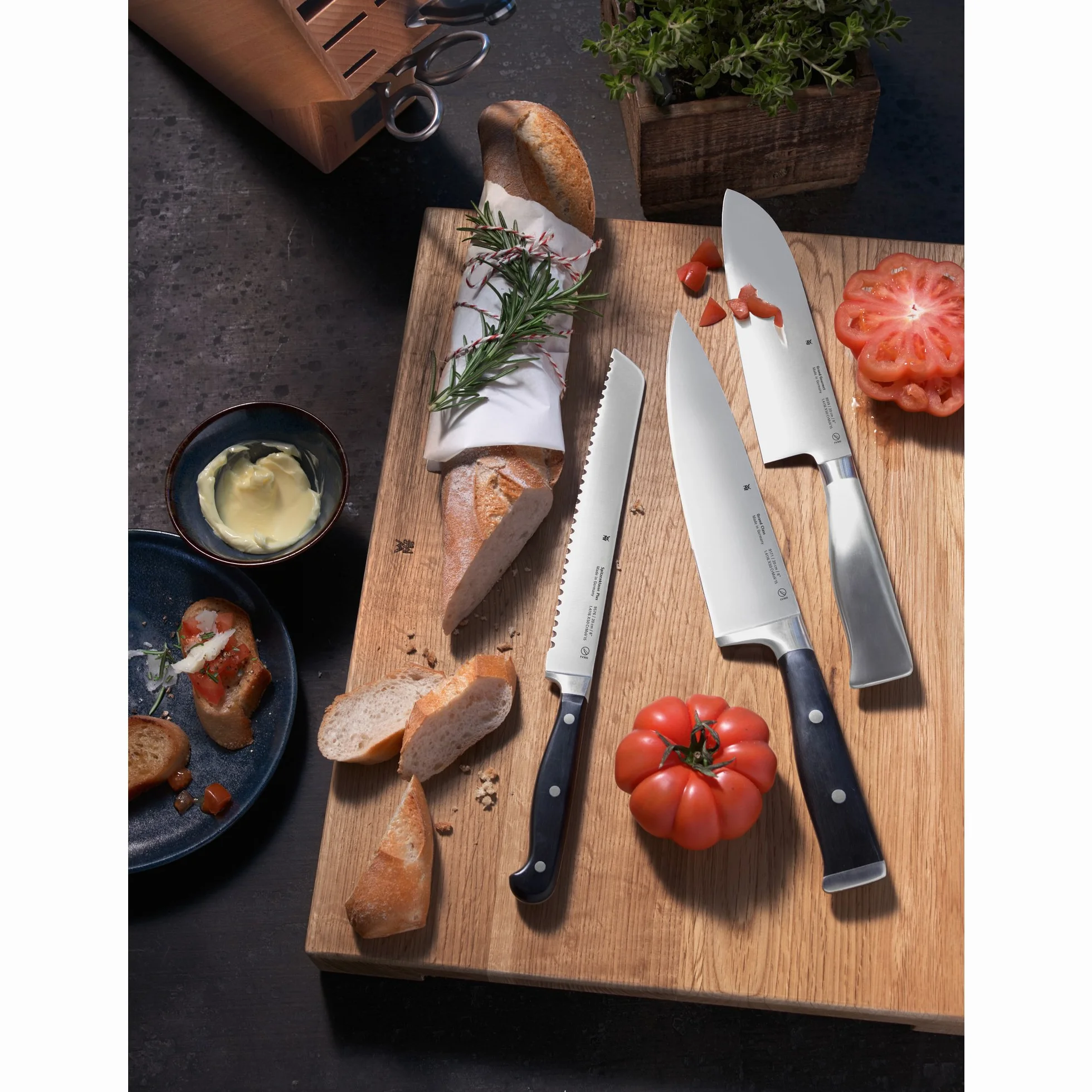 WMF nóż Grand Gourmet Performance Cut 5 sztuk kuty stal nierdzewna