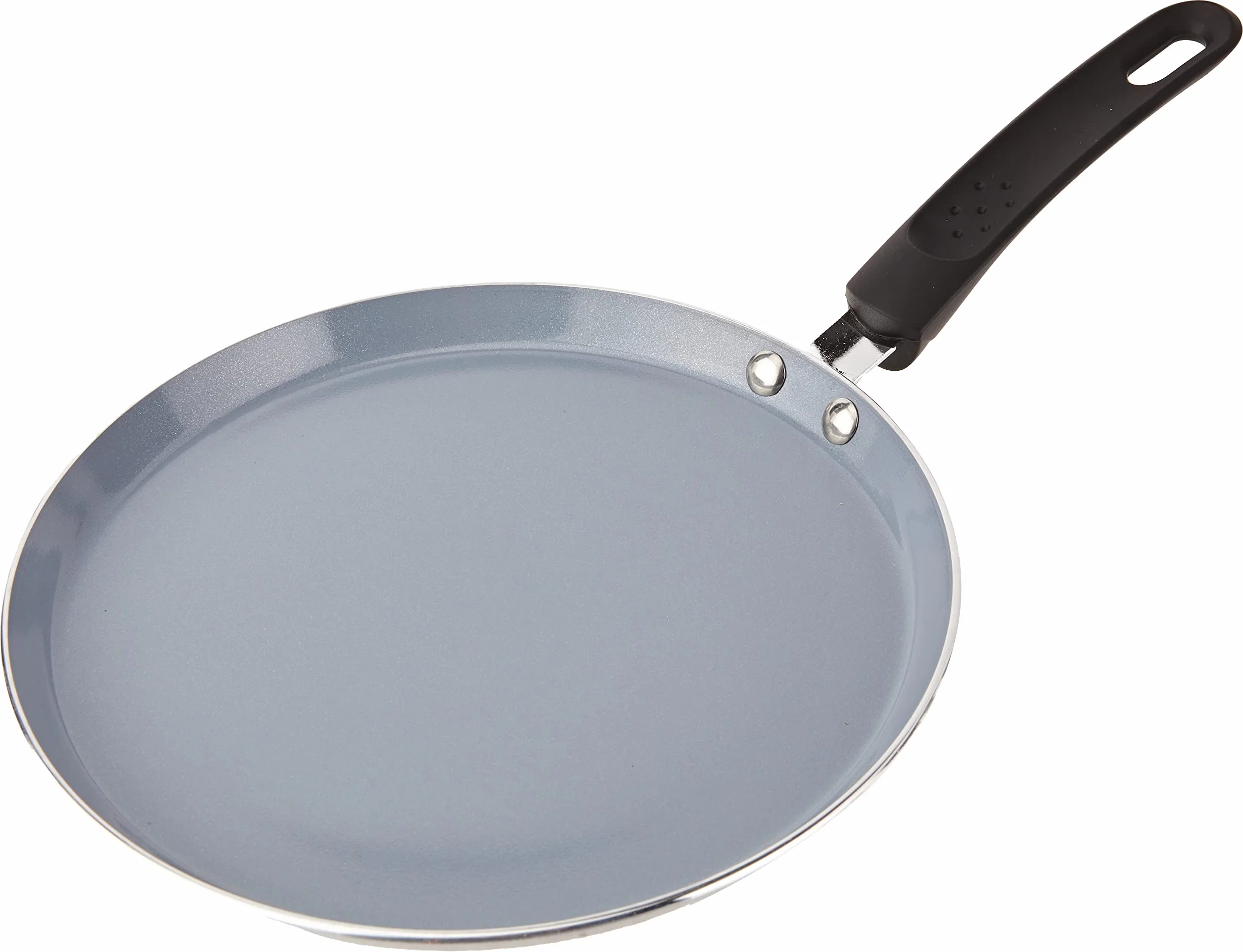 MasterClass Eco Induction Crepe/Pancake Pan 24 cm Powłoka Nieprzywierająca PTFE PFOA BPA Aluminium Żelazo Czarny Niebieski