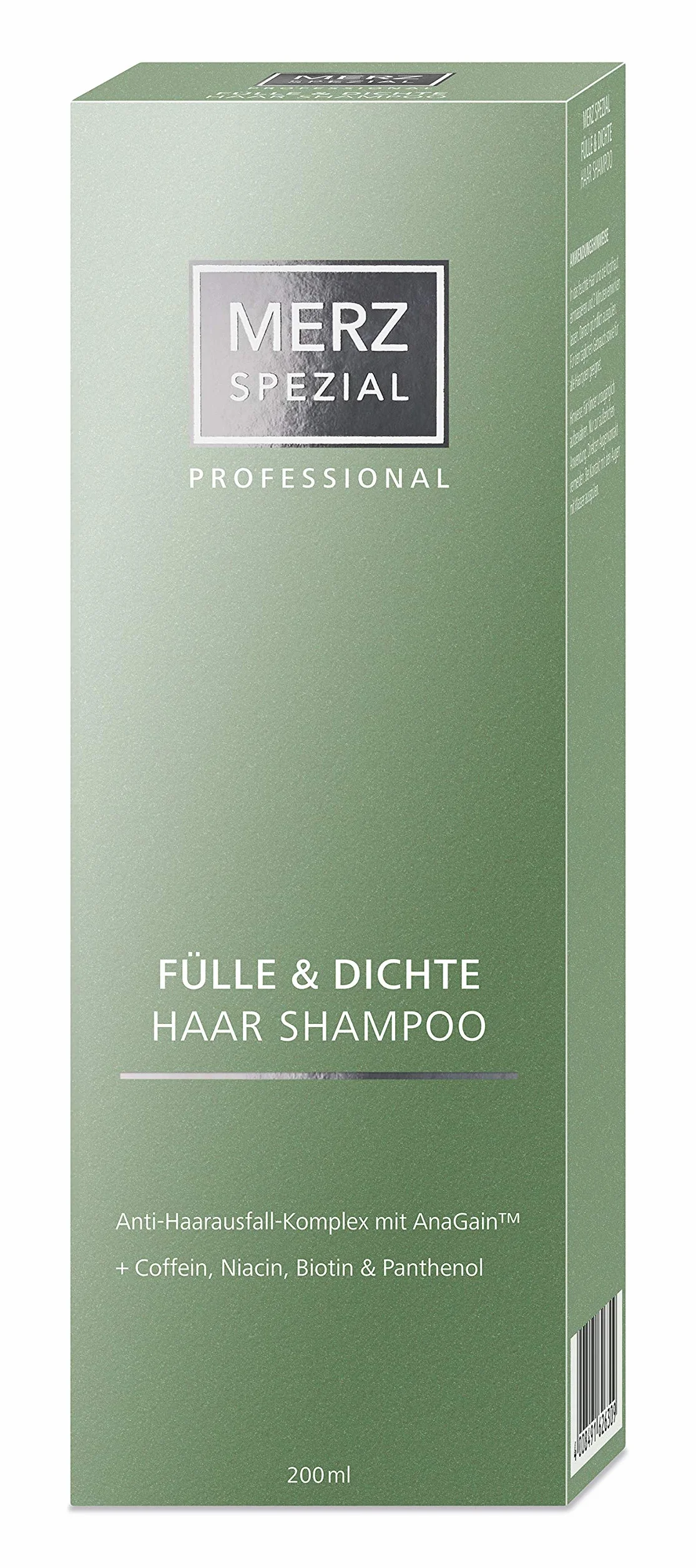 Merz Spezial Professional Szampon do włosów Pełność & Gęstość - dla większego wzrostu włosów & objętości z keratyną, kofeiną, biotyną (1 x 200 ml)