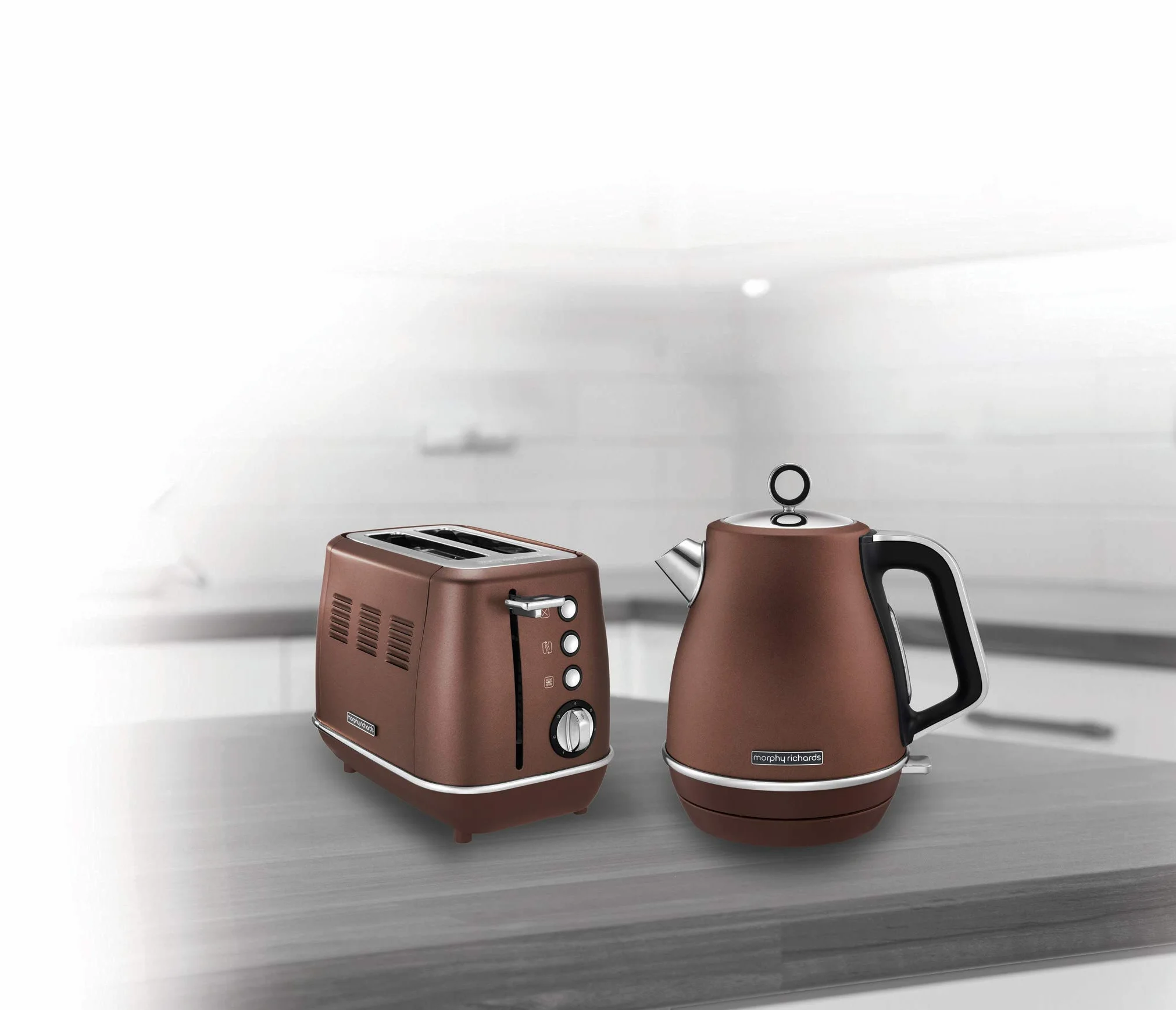 Morphy Richards Czajnik elektryczny Evoke Jug matowy brązowy 104401