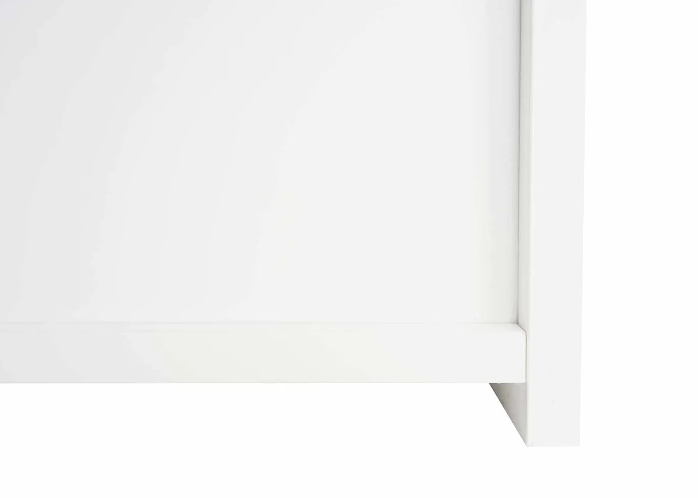 Mendler Szafka łazienkowa wisząca z lustrem HWC-B19b 70x80x16 cm biała wysoki połysk FSC
