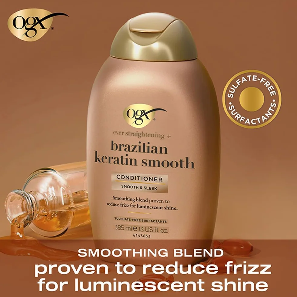 Ogx Brazilian Keratin Therapy Odżywka do Włosów 385 ml